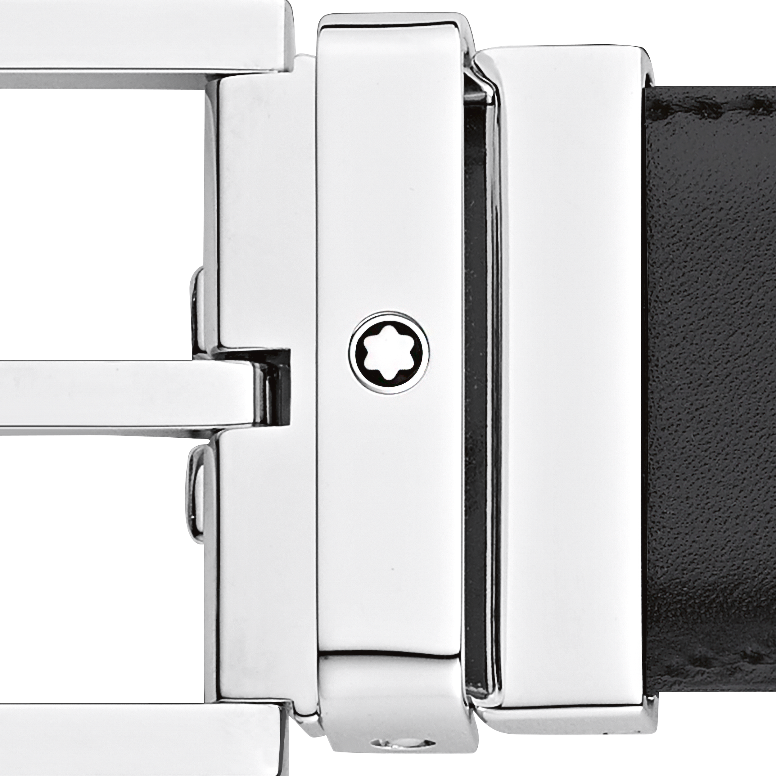Black/brown reversible cut-to-size casual belt, image 3