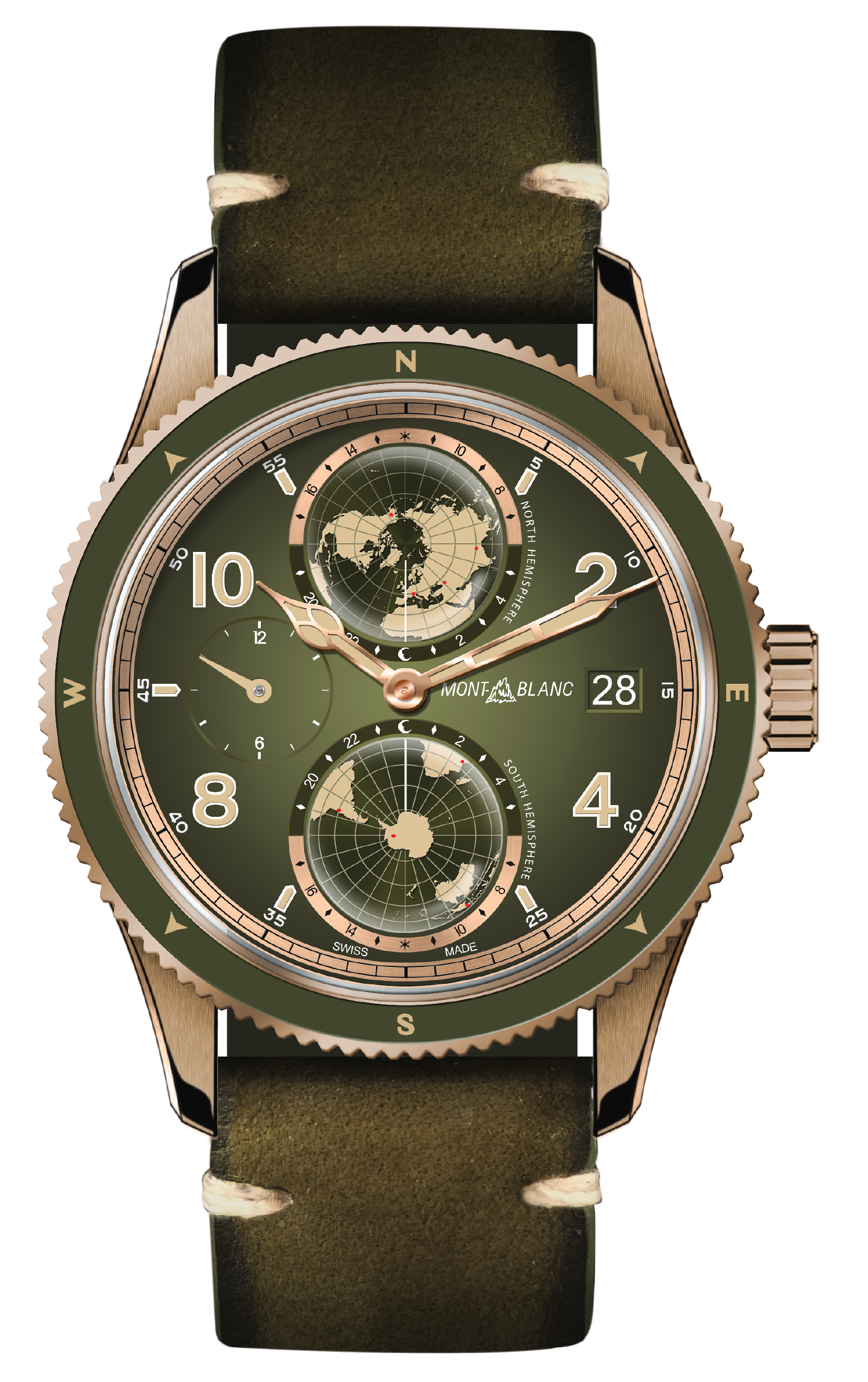 Montblanc 1858 Geosphere Limited Edition - 1858 pieces, image 1