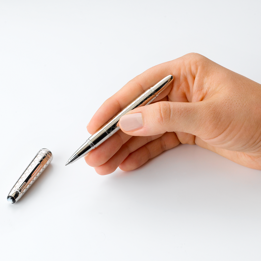 Meisterstück Solitaire Jewelry Collection Platinum-coated Hommage à W.A. Mozart Rollerball (small size), image 2