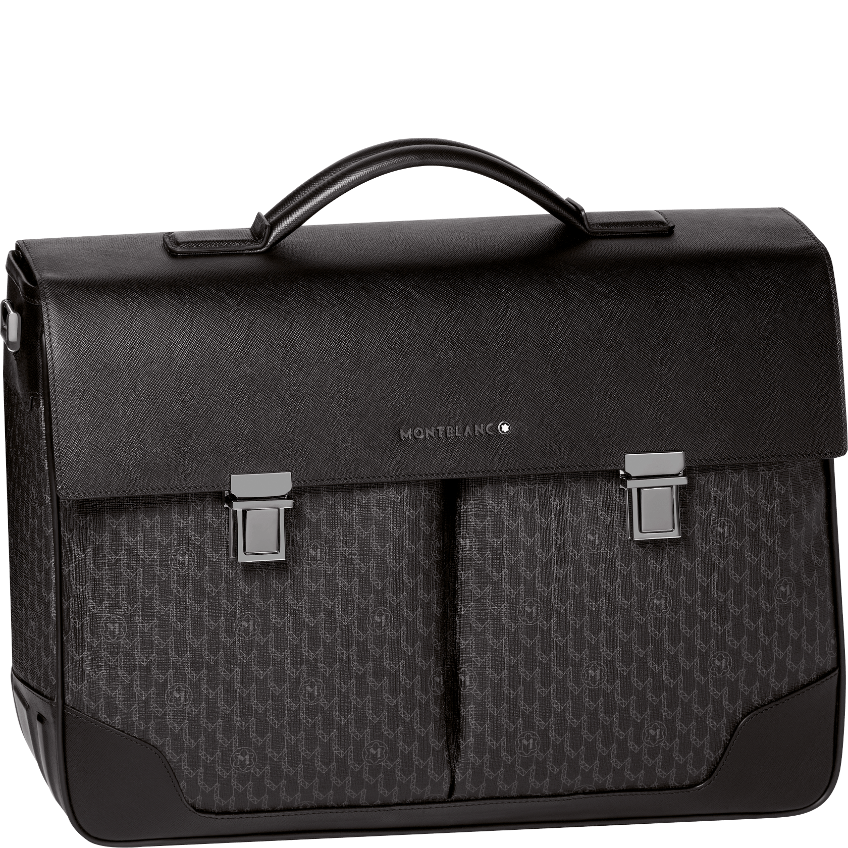 Montblanc Signature Double Gusset Briefcase, image 1