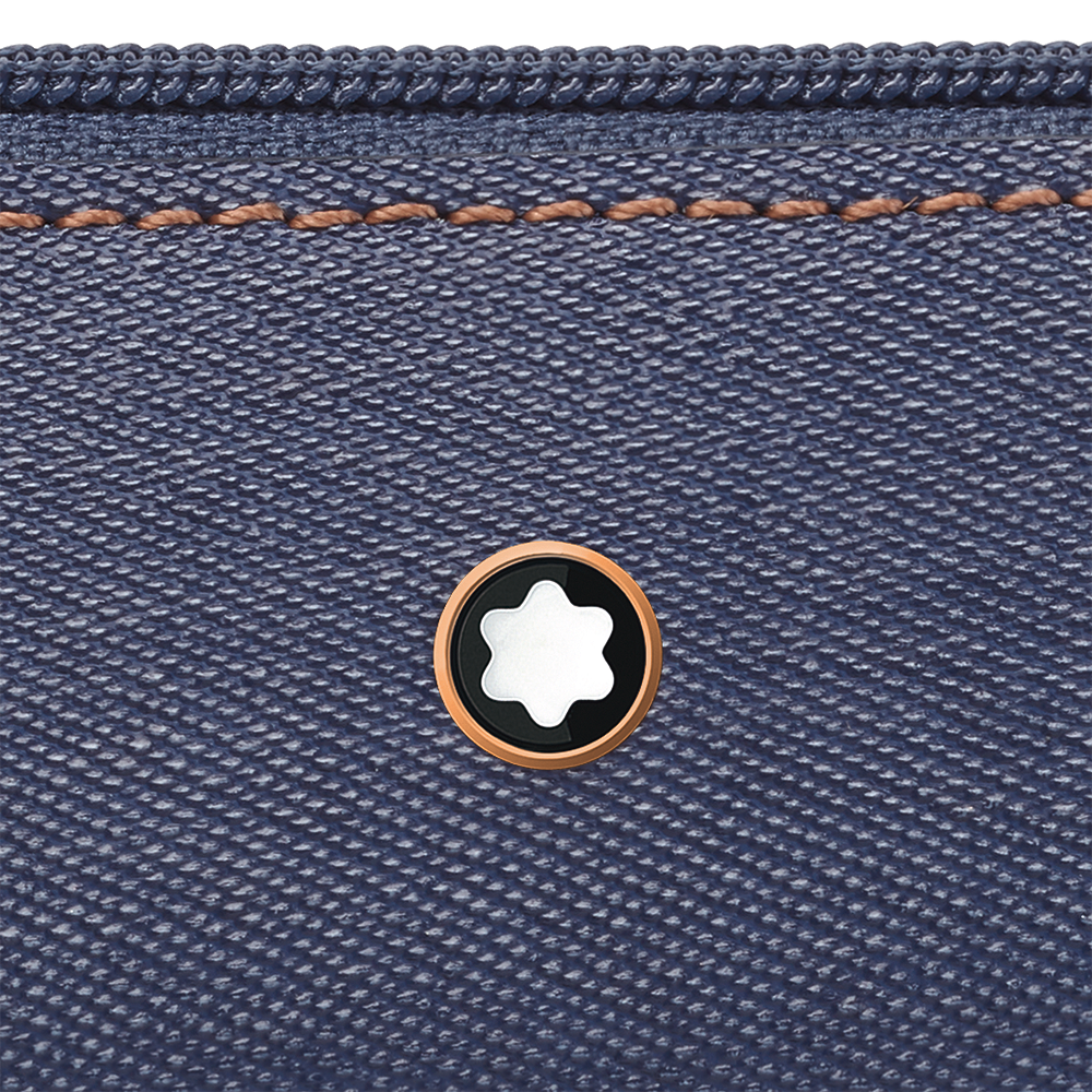 Meisterstück Selection 2-Pen Pouch Zip-Top Denim, image 3