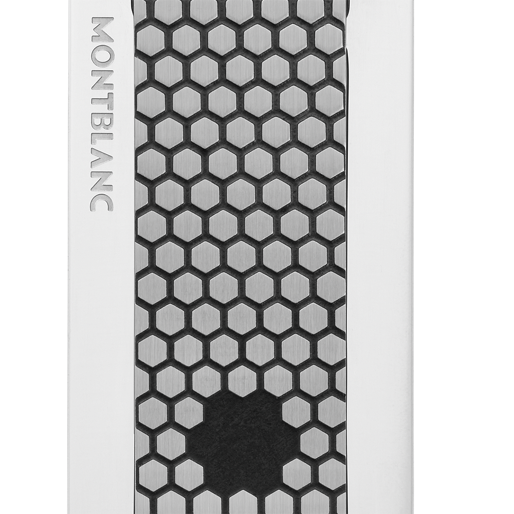 2 صورة ،Montblanc Star honeycomb-patterned money clip