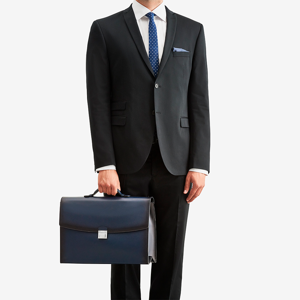 Meisterstück Selection Sfumato Single Gusset Briefcase, image 4