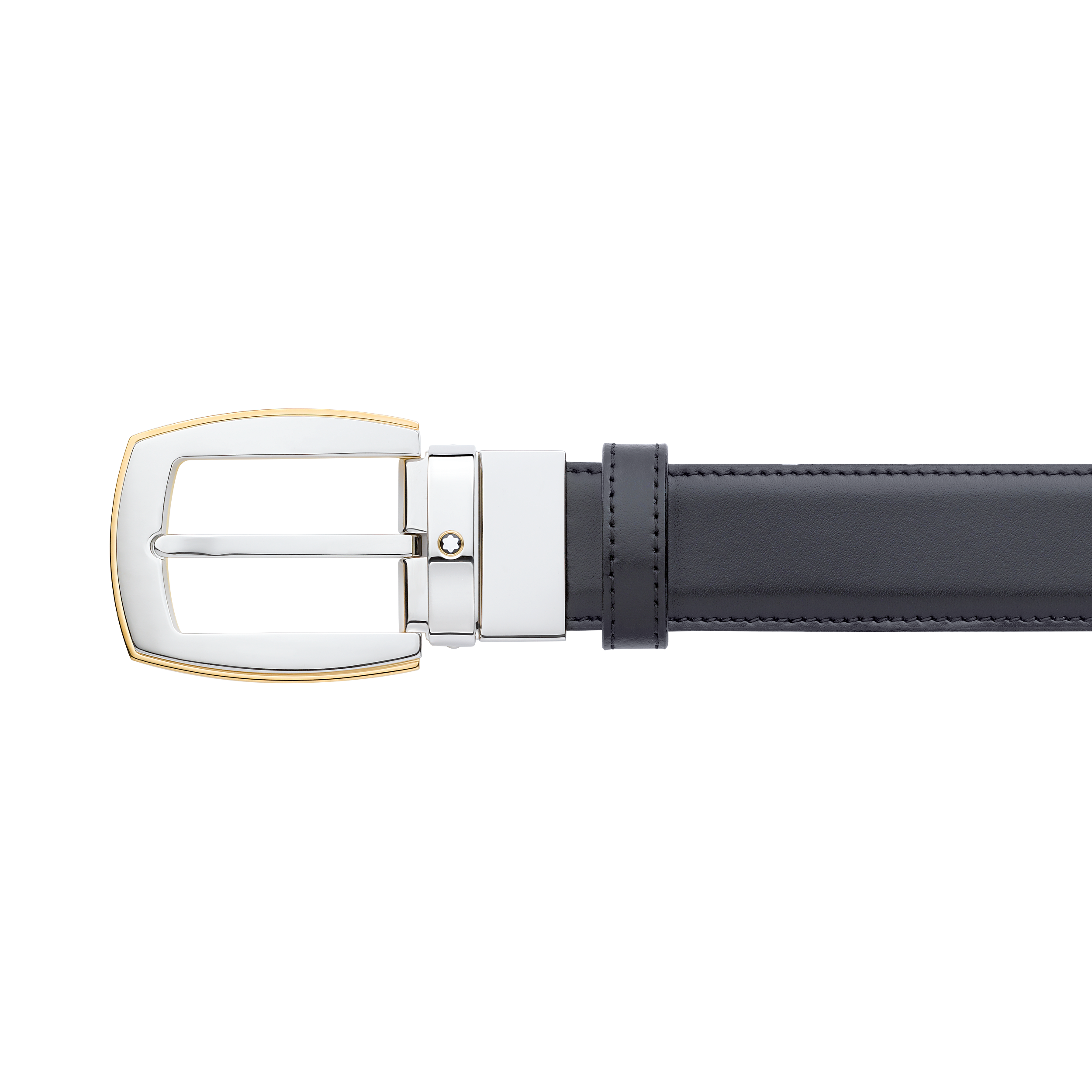Black/brown reversible cut-to-size casual belt, image 4