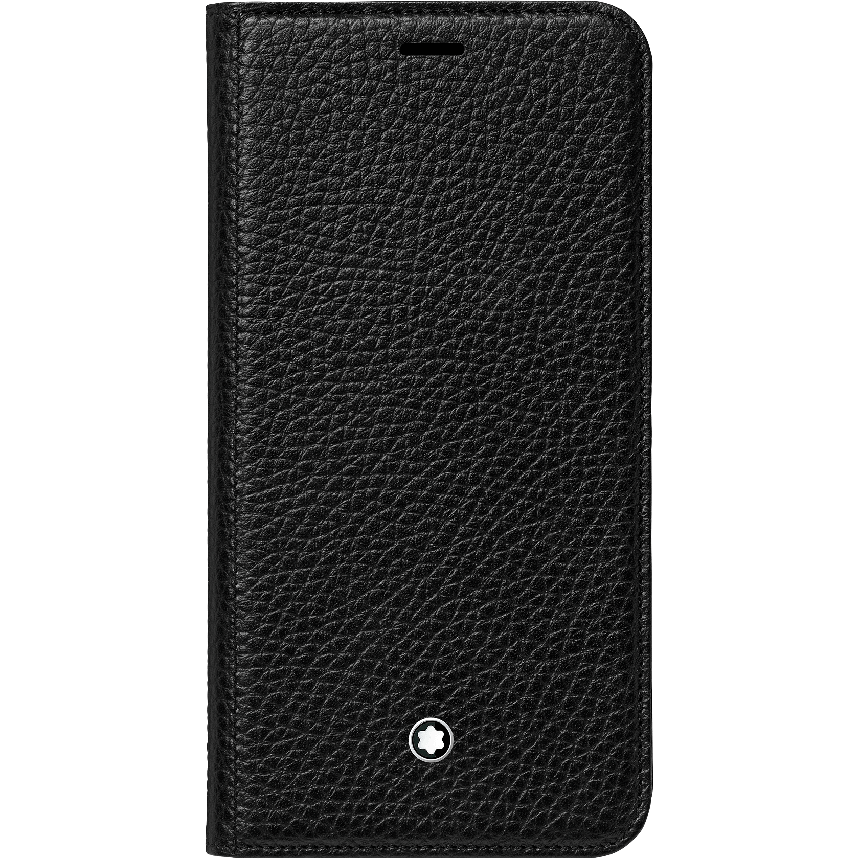 Meisterstück Soft-grain Flip Side Cover with stand-up function for Apple iPhone XS