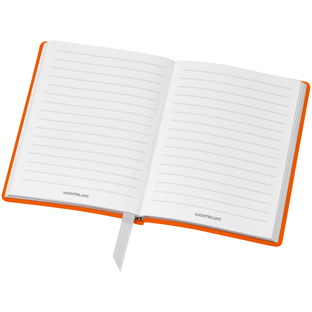 Montblanc Fine Stationery Notebook #145 Lucky Orange, lined, image 2