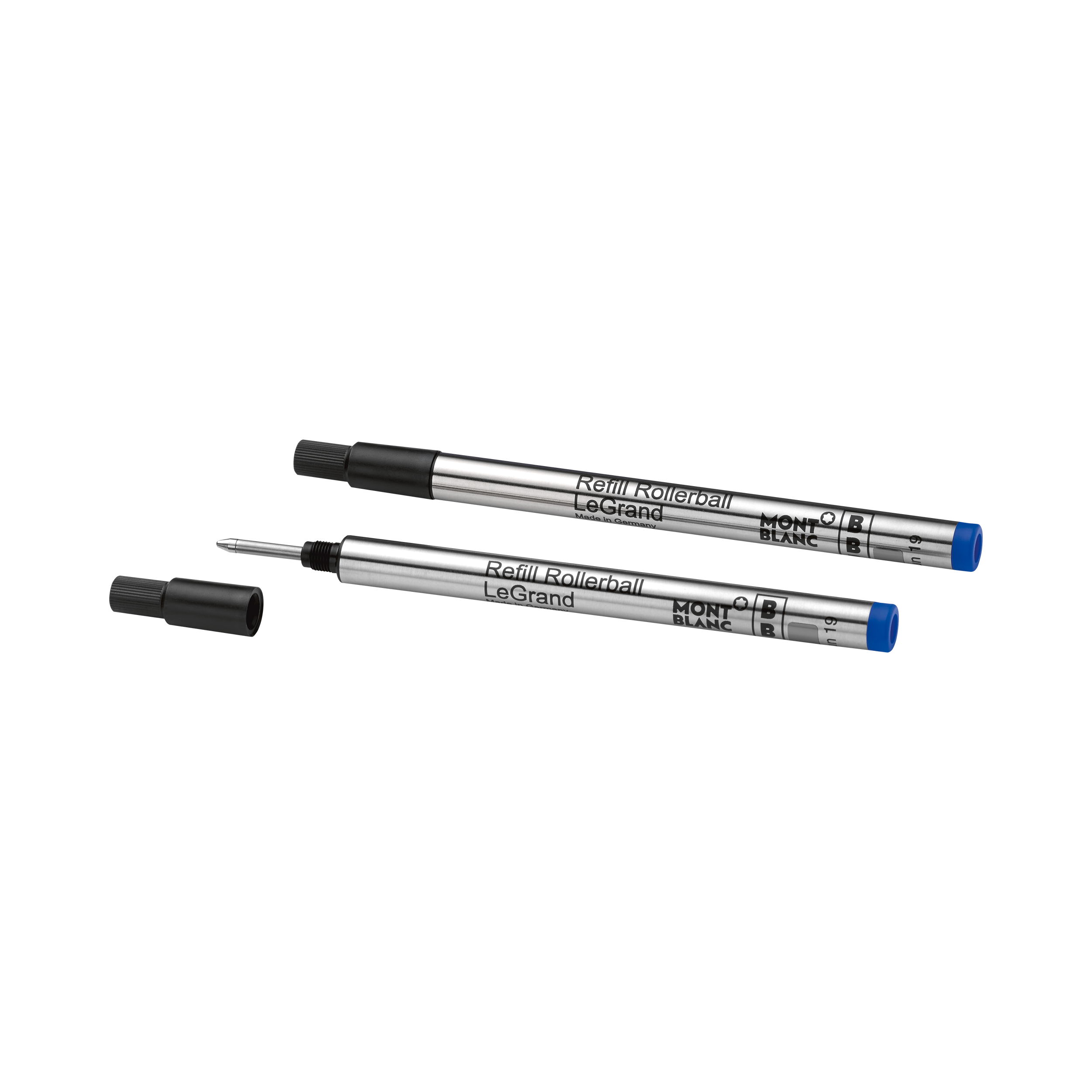2 Rollerball LeGrand Refills, Royal Blue - Broad, image 1