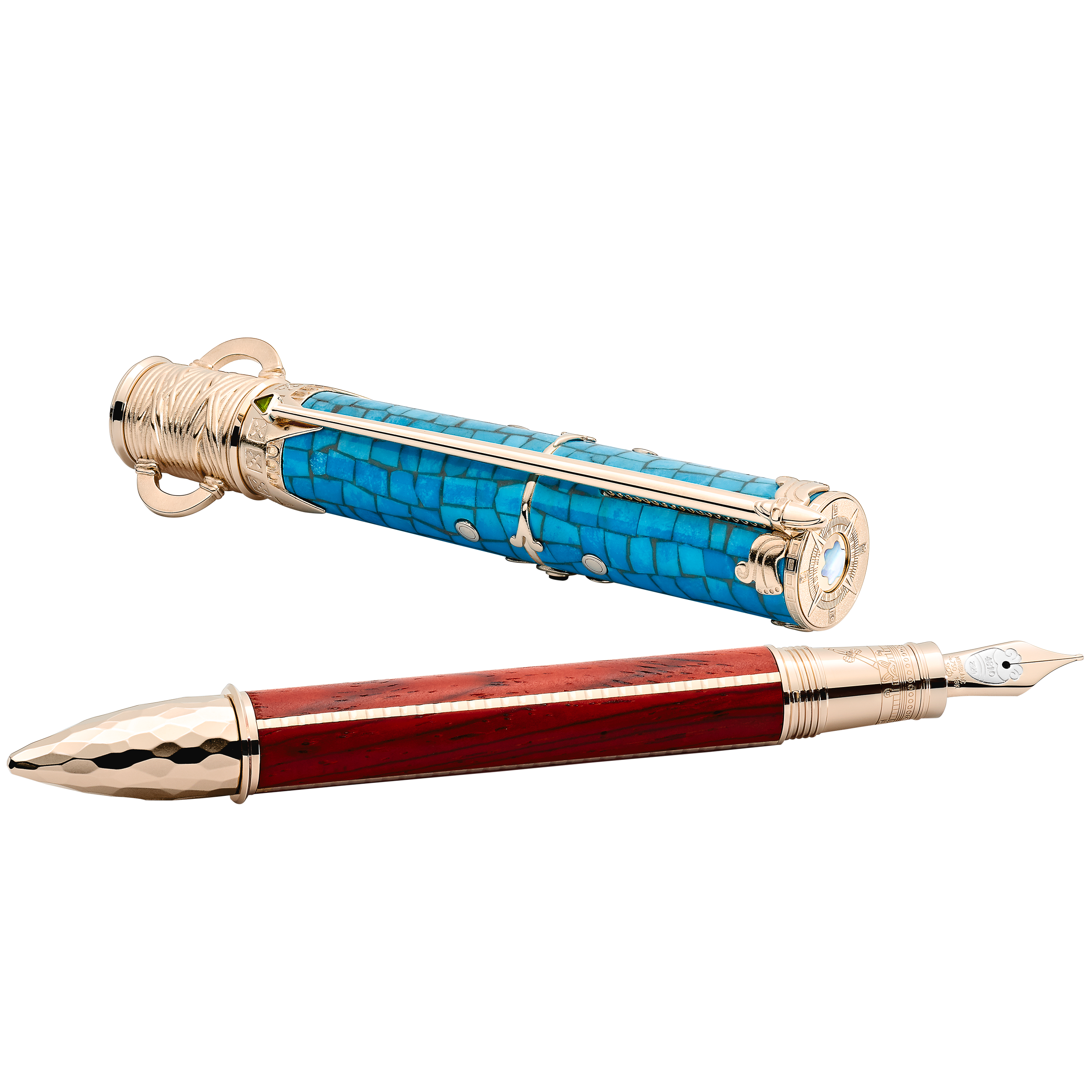 Patron of Art Homage to Moctezuma I Limited Edition 87 Fountain Pen, image 2