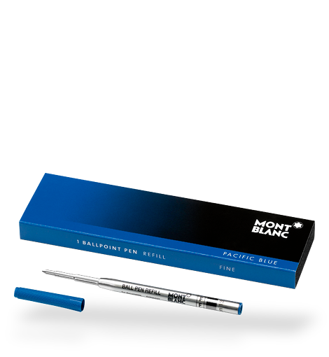 1 Ballpoint Pen Refill (F) Pacific Blue, image 3