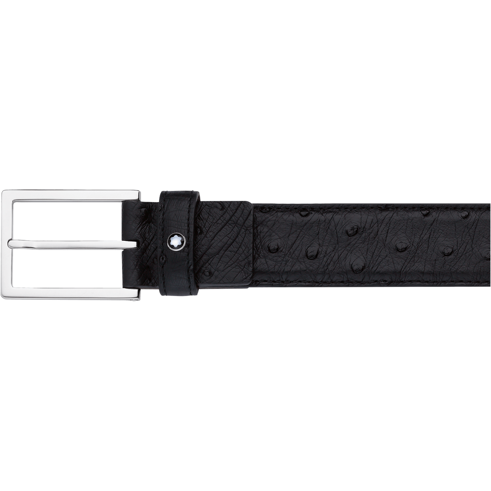 Square Shiny Palladium Finish Pin Buckle, image 1