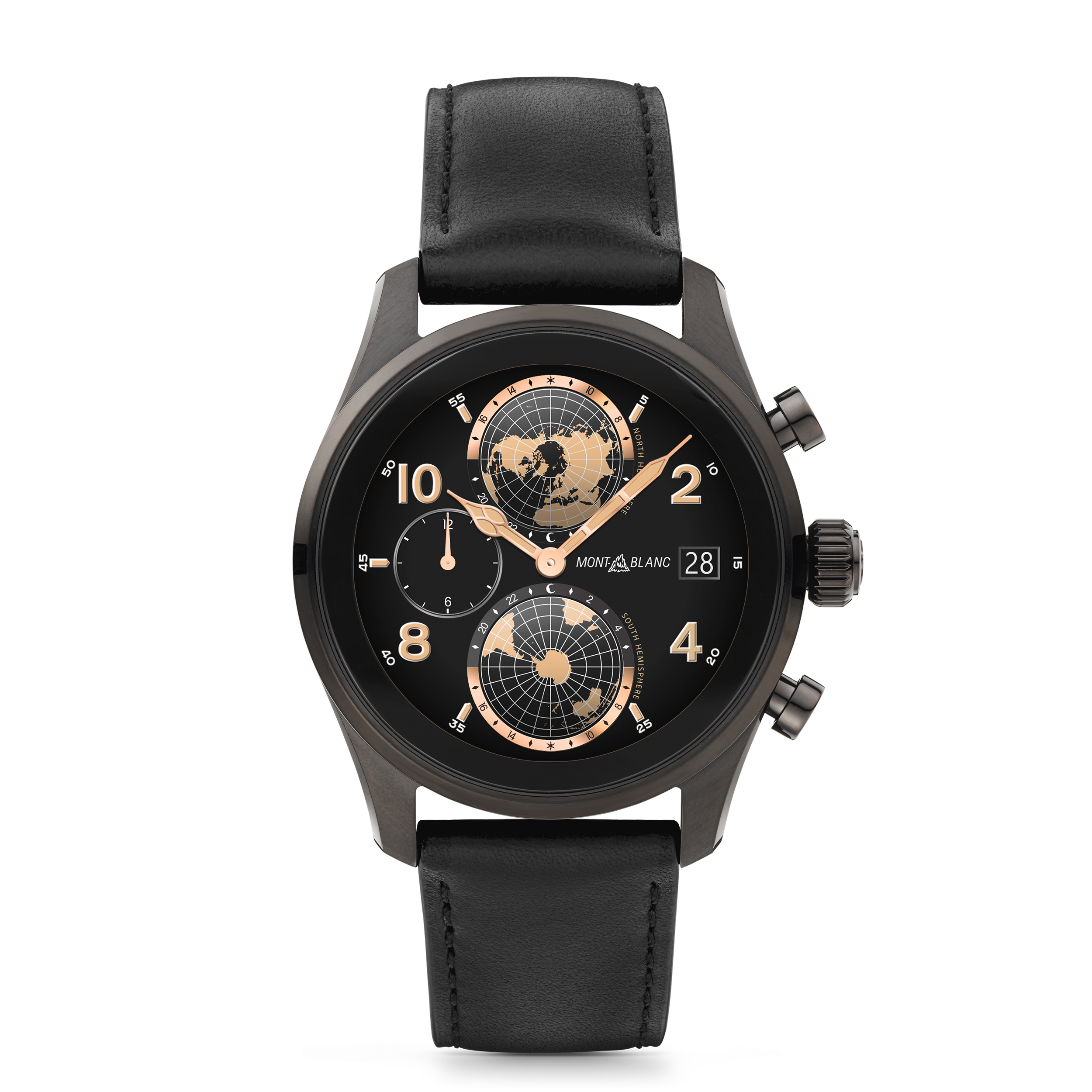 Montblanc Summit 3 Smartwatch - Black Titanium, image 1