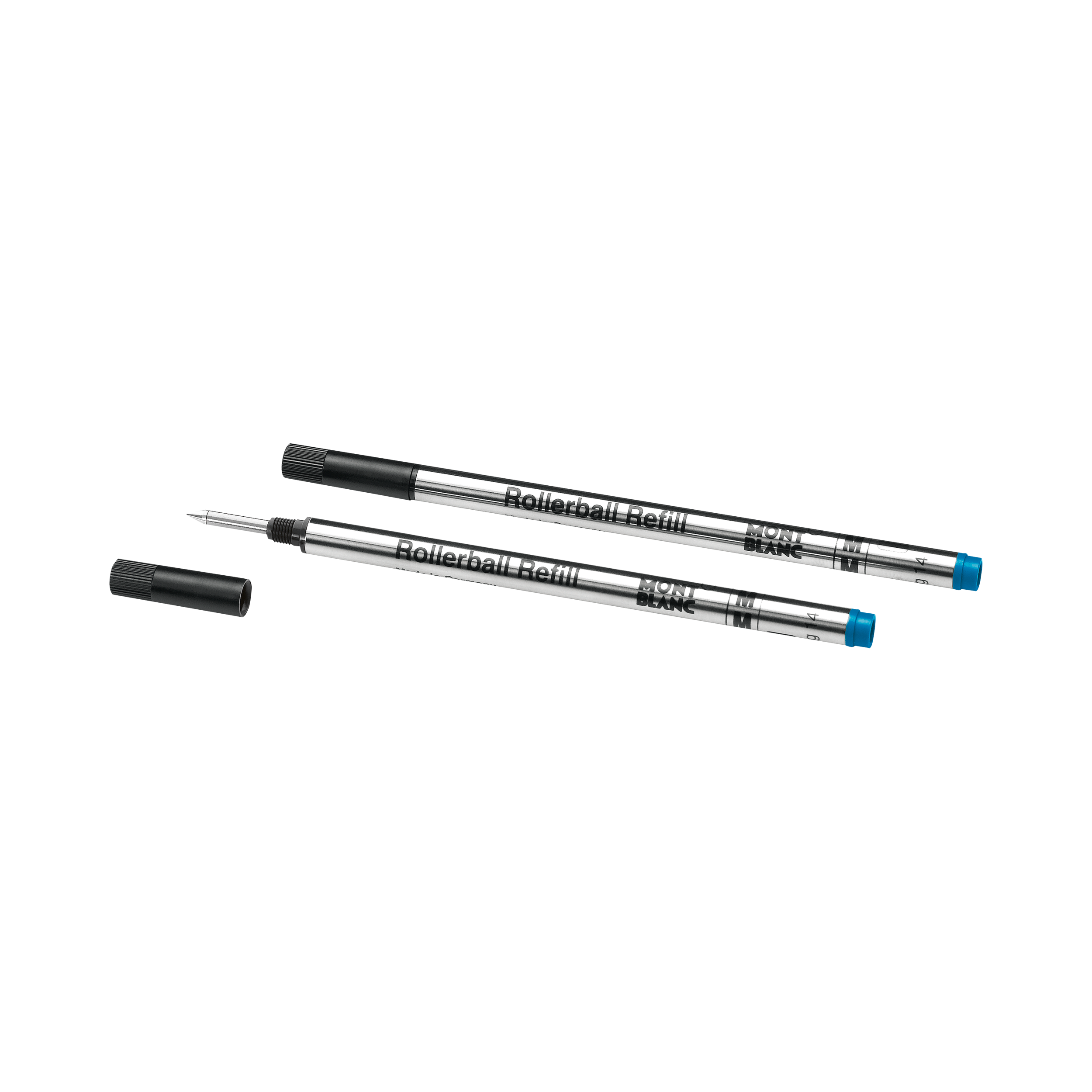 2 Rollerball Refills, Barbados Blue - Medium, image 2