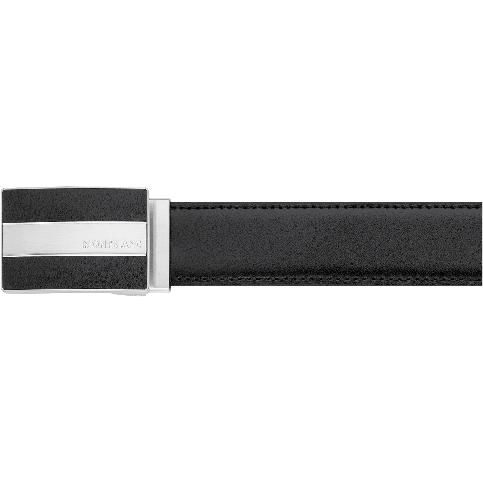 Black/brown reversible cut-to-size business belt, image 1