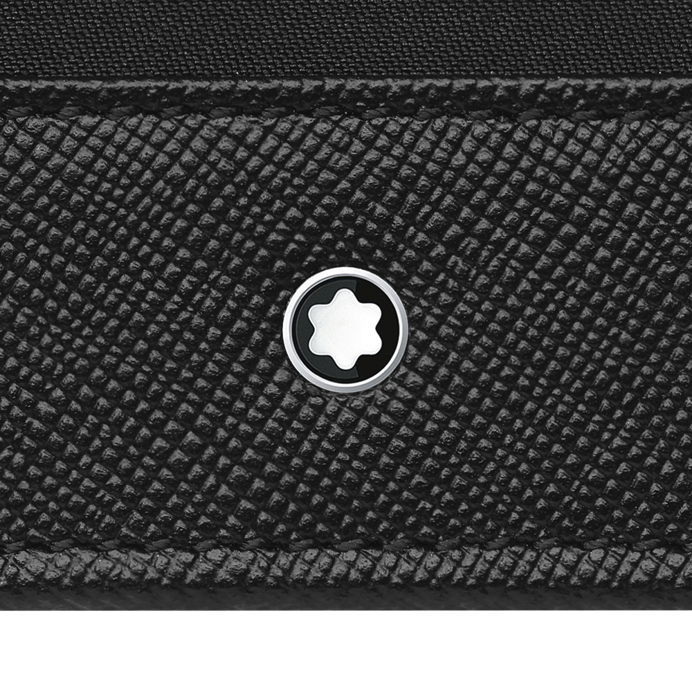 3 صورة ،Montblanc Sartorial Jet Business Card Holder Trifold