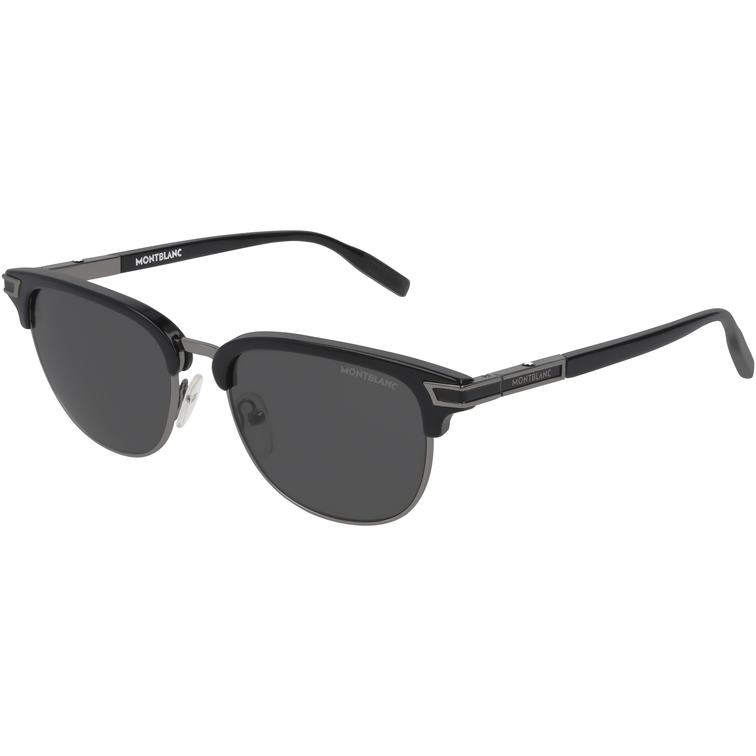 1 صورة ،Rectangular Sunglasses with Metal Frame