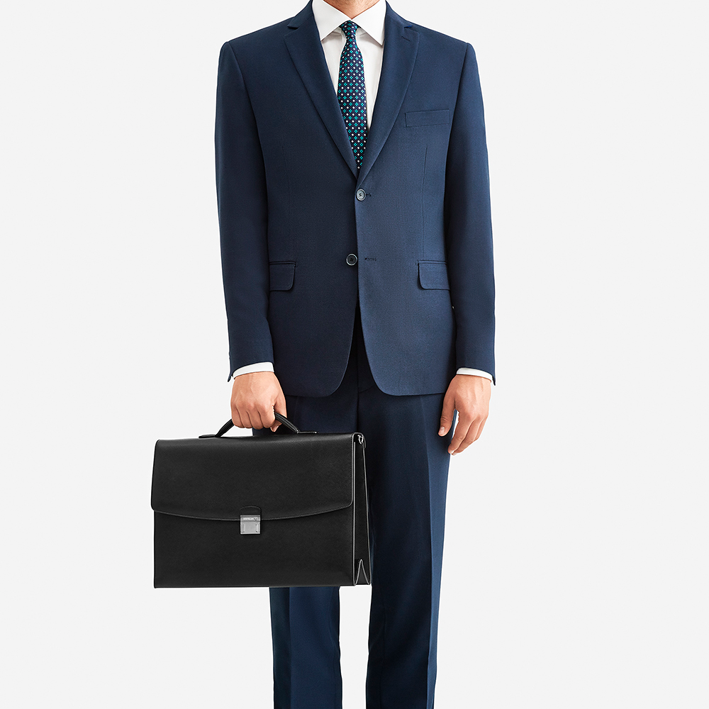 7 صورة ،Montblanc Sartorial Single Gusset Briefcase