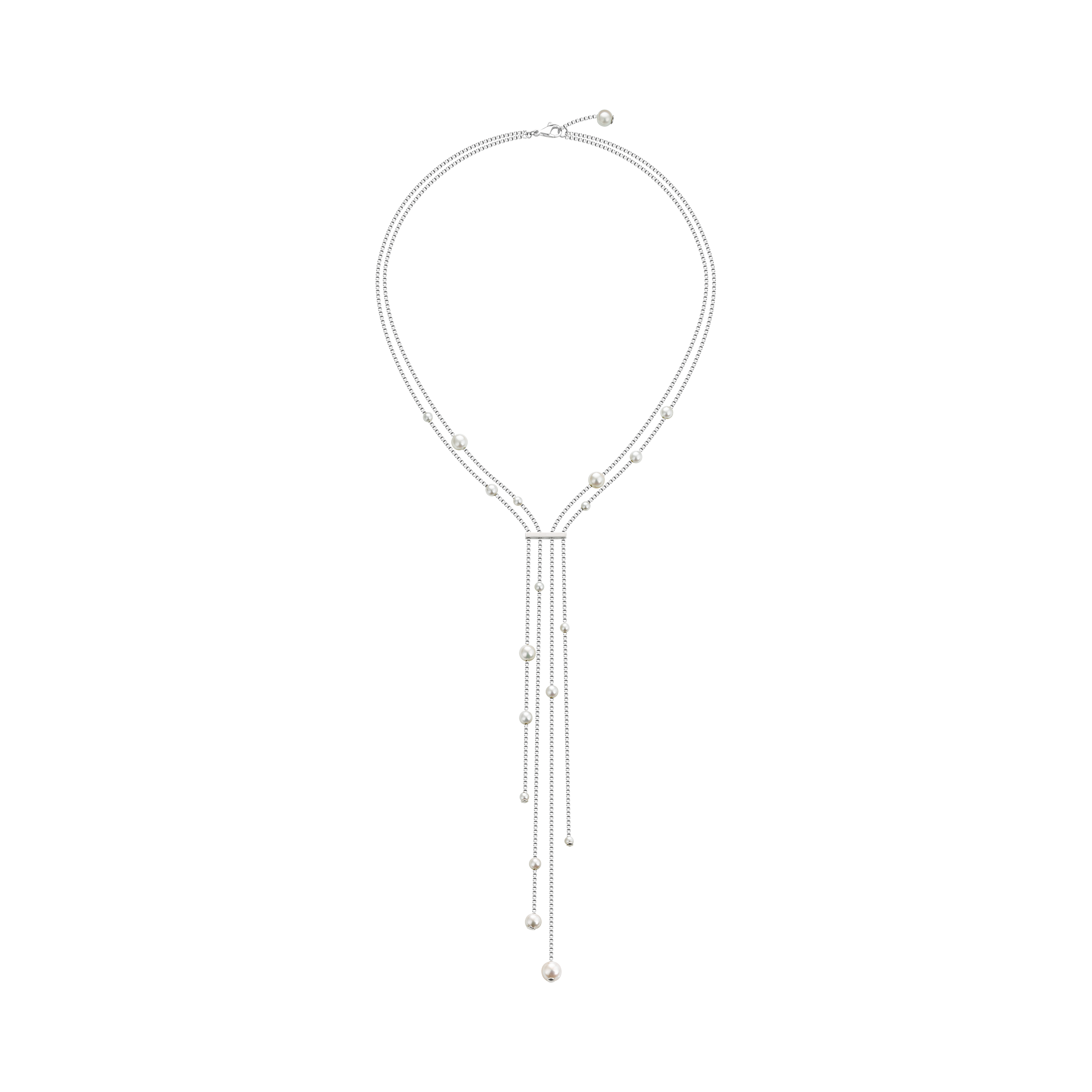 Bohème Moongarden long necklace with pearls, image 1