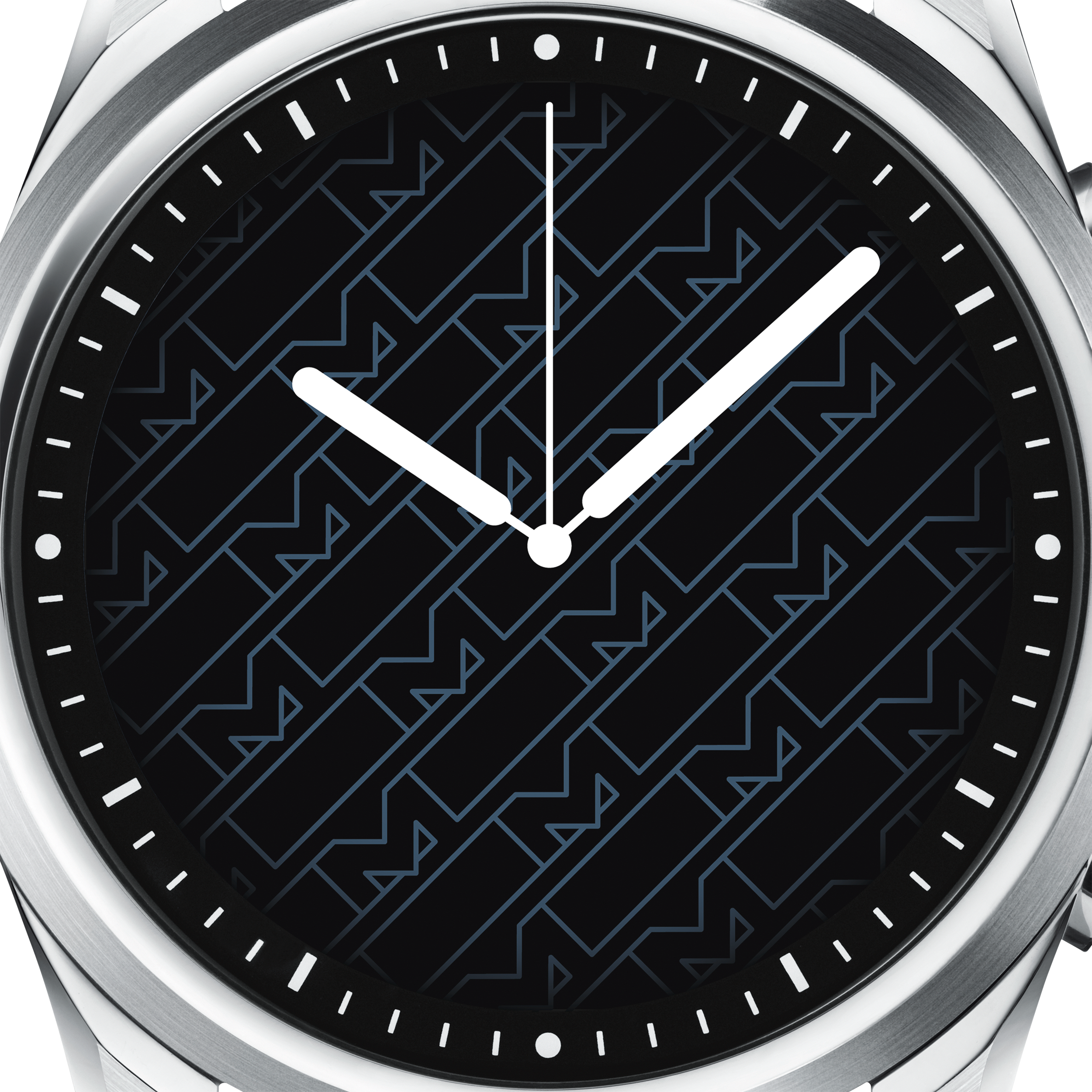 2 صورة ،Montblanc Summit 2 Stainless Steel Montblanc Pattern Blue