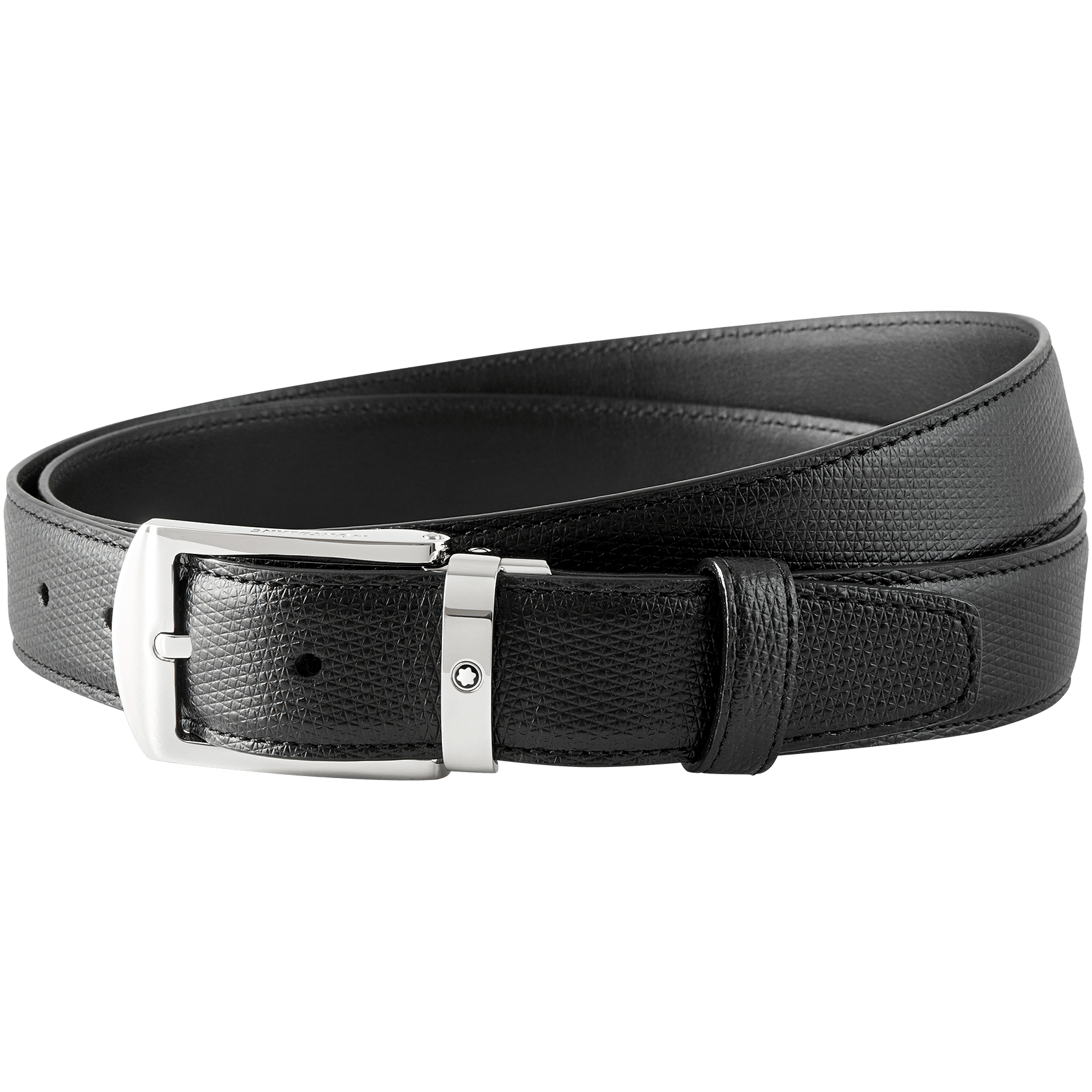 4 صورة ،Black cut-to-size business belt