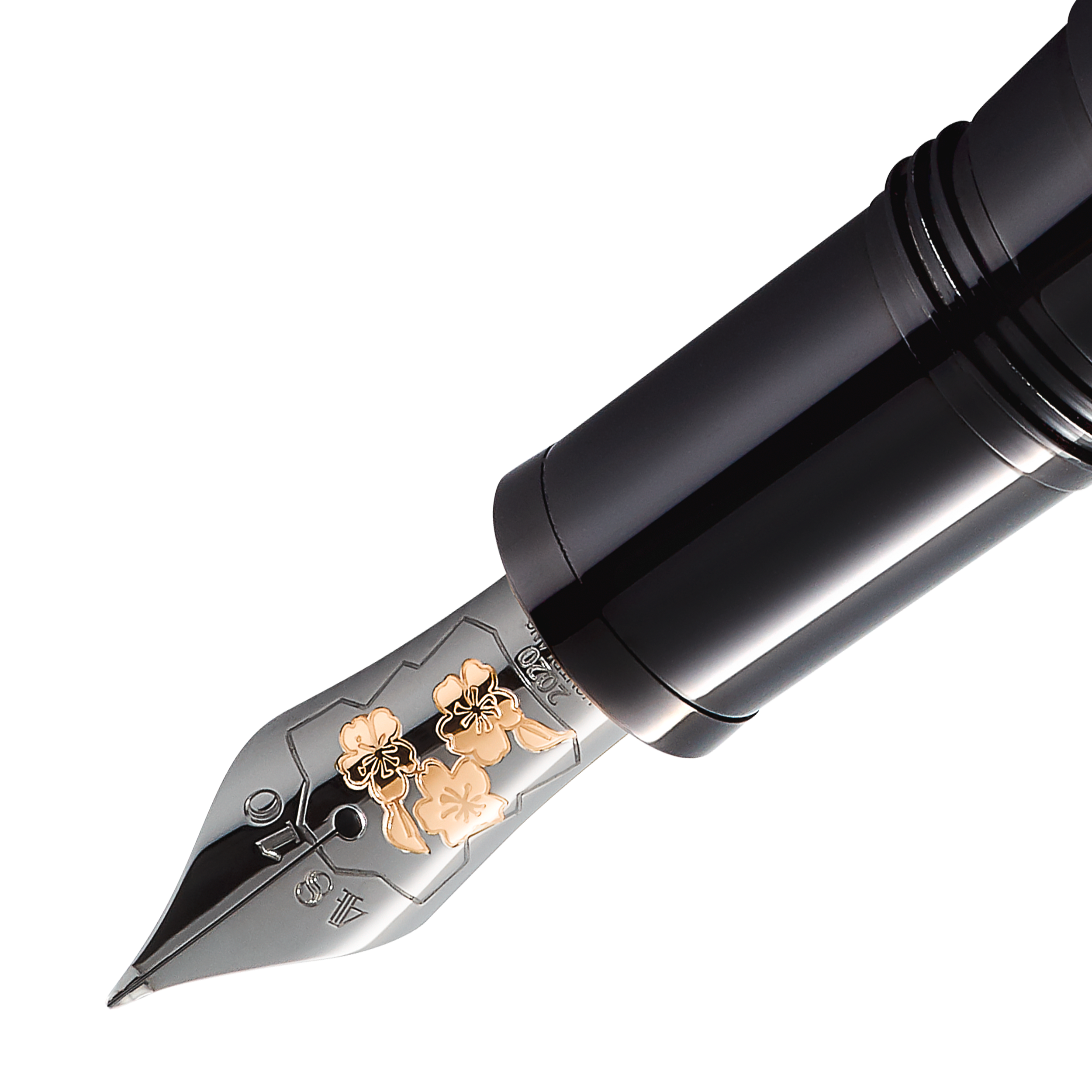 Meisterstück Calligraphy Maki-e LE 88 Fountain Pen Curved Nib, image 3