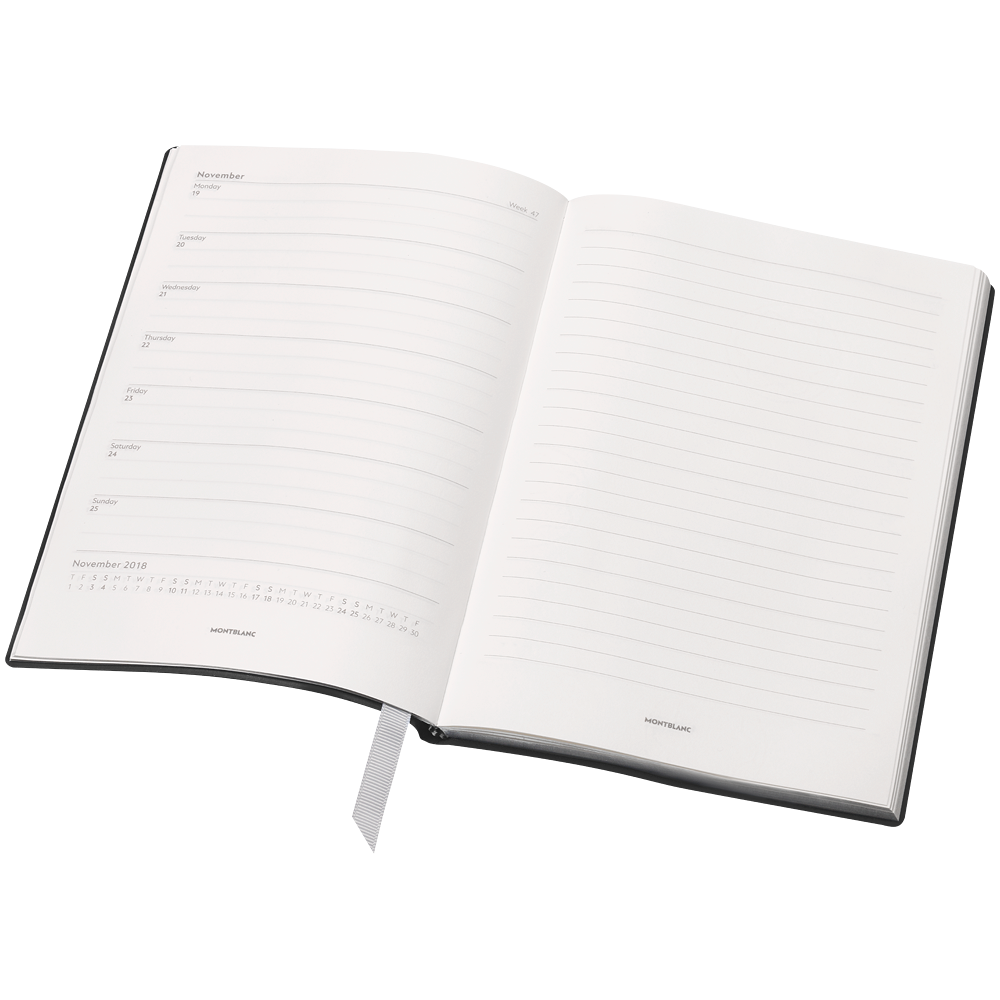 Montblanc Fine Stationery #146 18-Month Weekly Diaries 18-19, Black, image 2