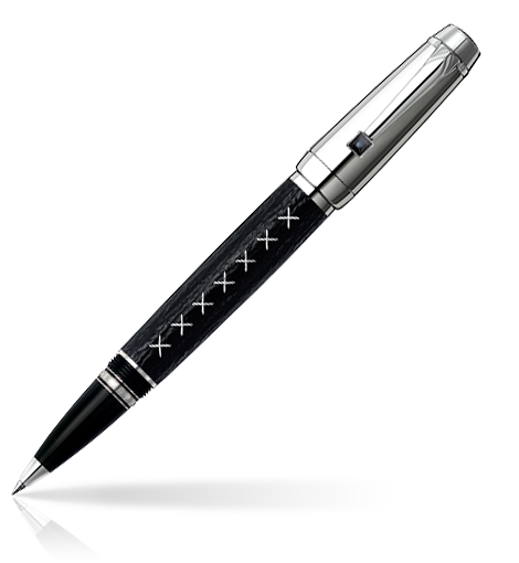 Bohème Black sharkskin Rollerball, image 1