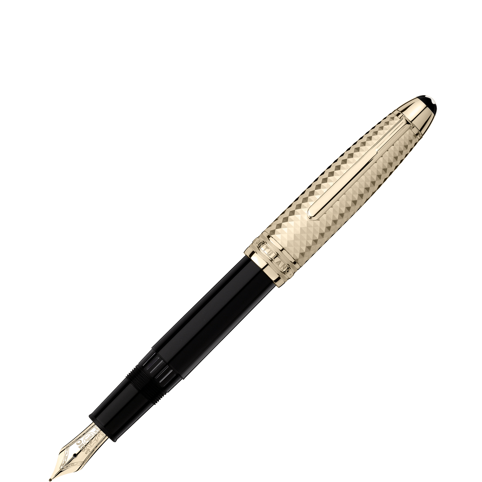 Meisterstück Solitaire Doué Geometric Dimension LeGrand Fountain Pen, image 1