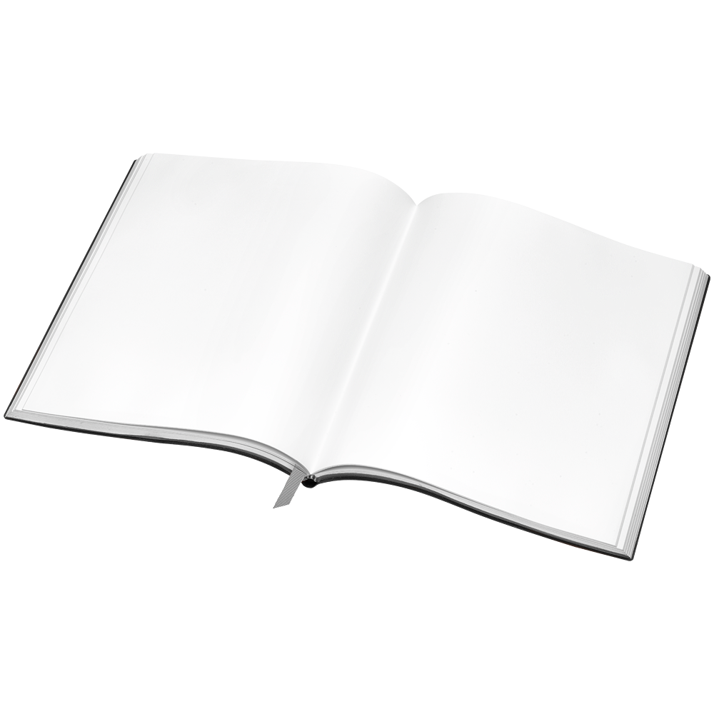 Notebook #149 large, Black - Blank, image 2