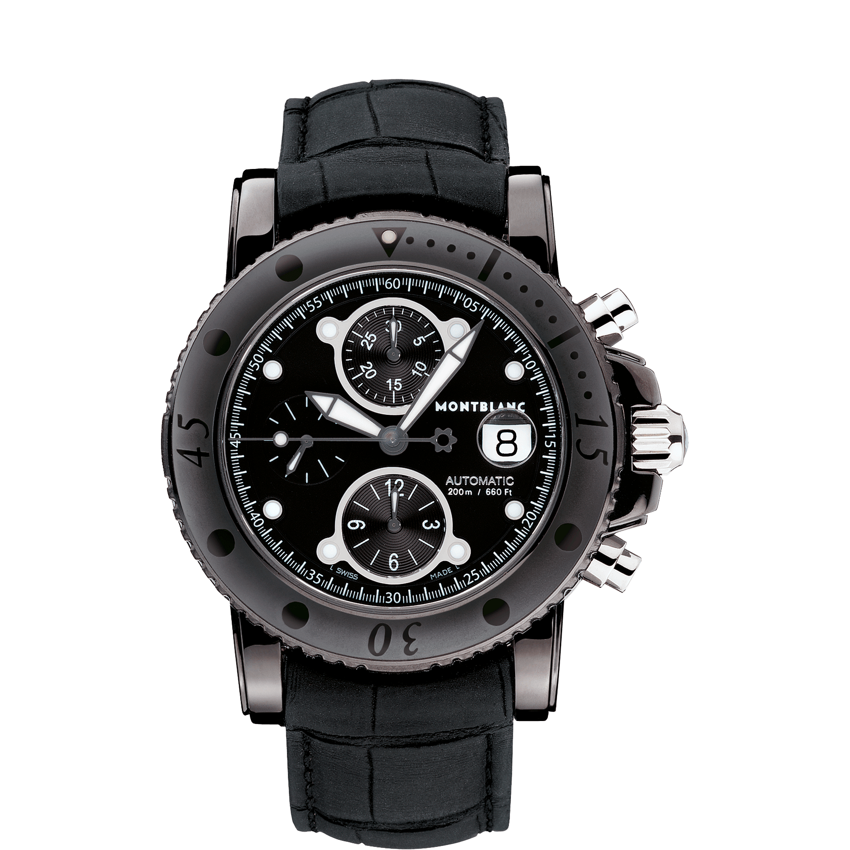 Montblanc Sport DLC Chronograph Automatic, image 1