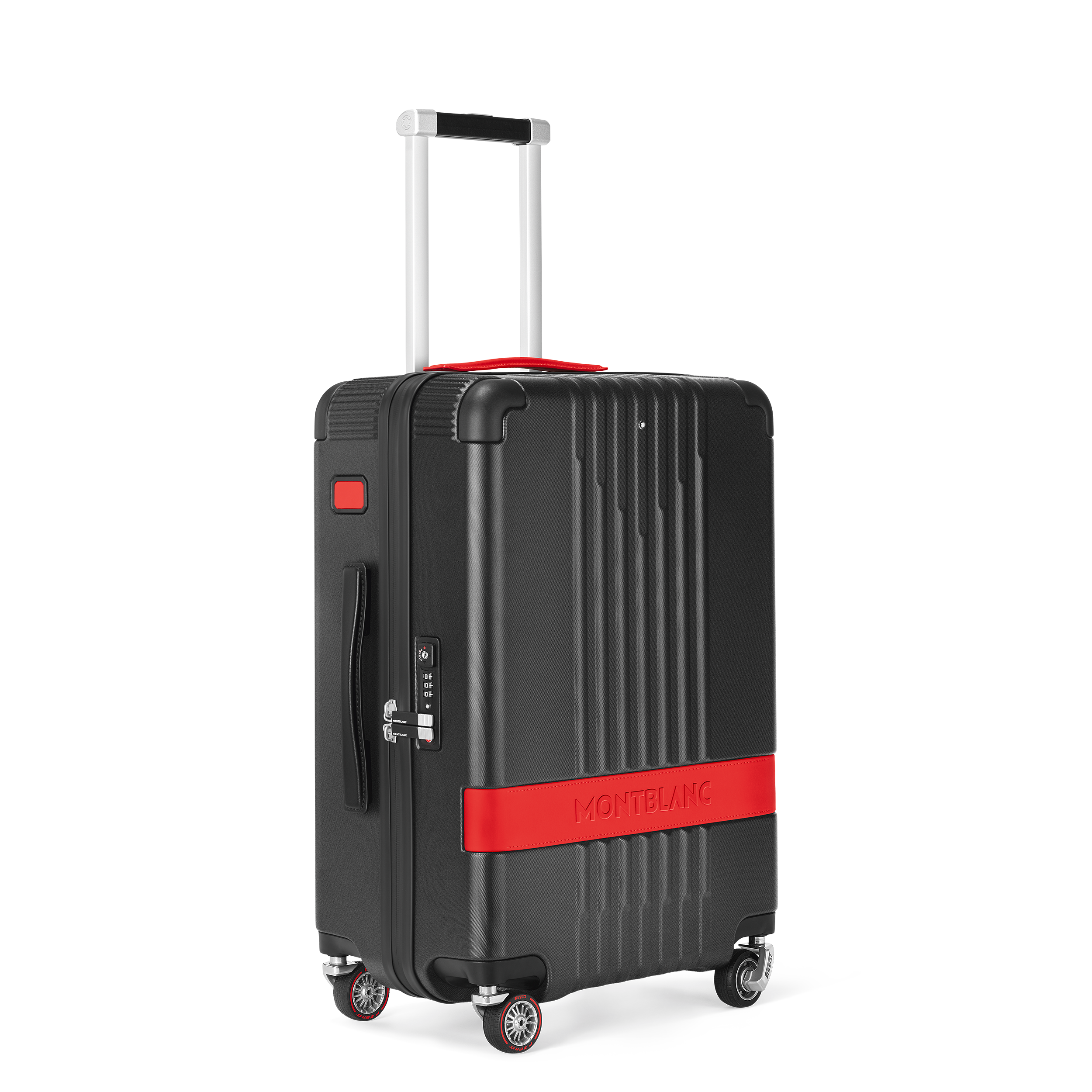 #MY4810 Trolley Cabin Montblanc X Pirelli Black Red, image 2