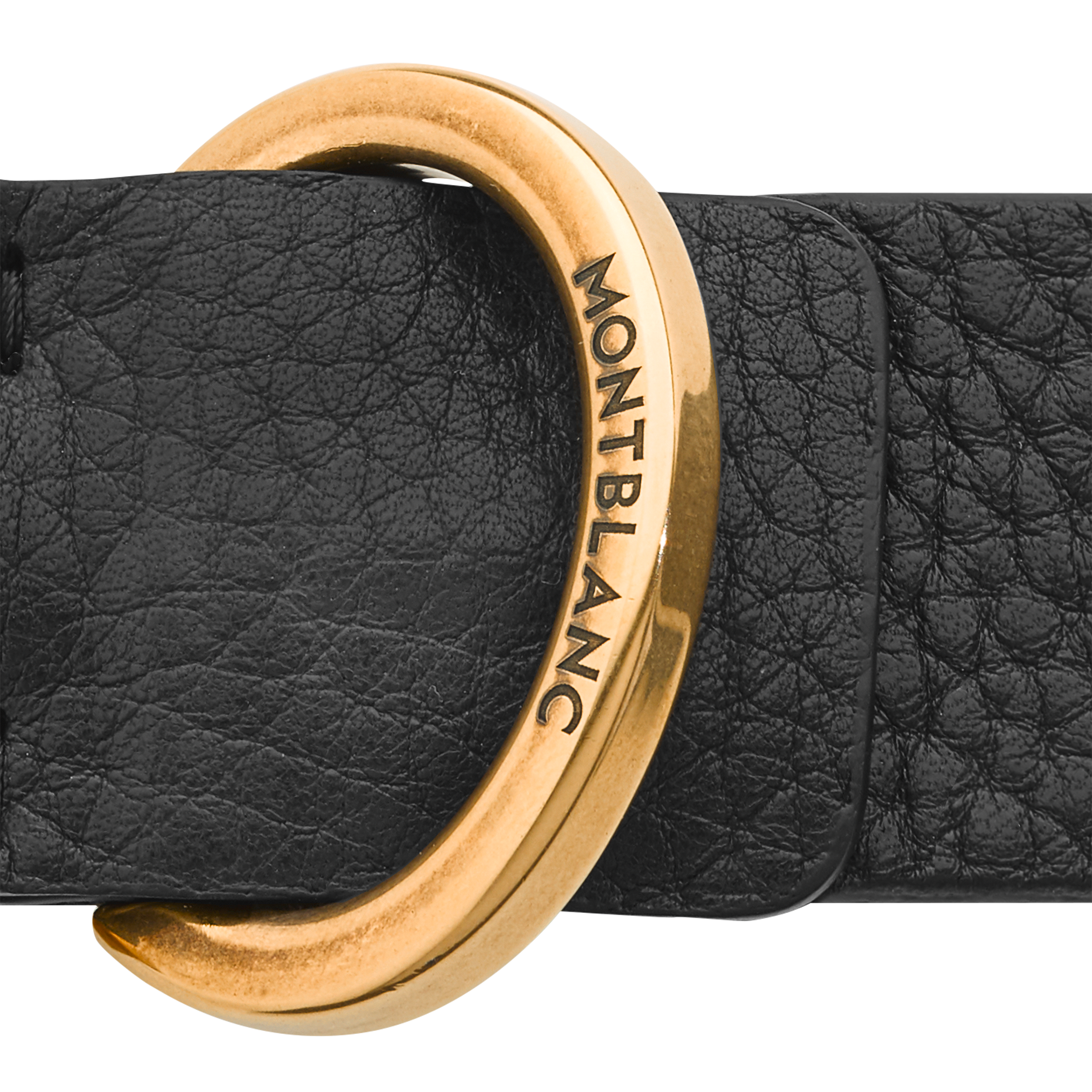 Black cut-to-size casual belt, image 1