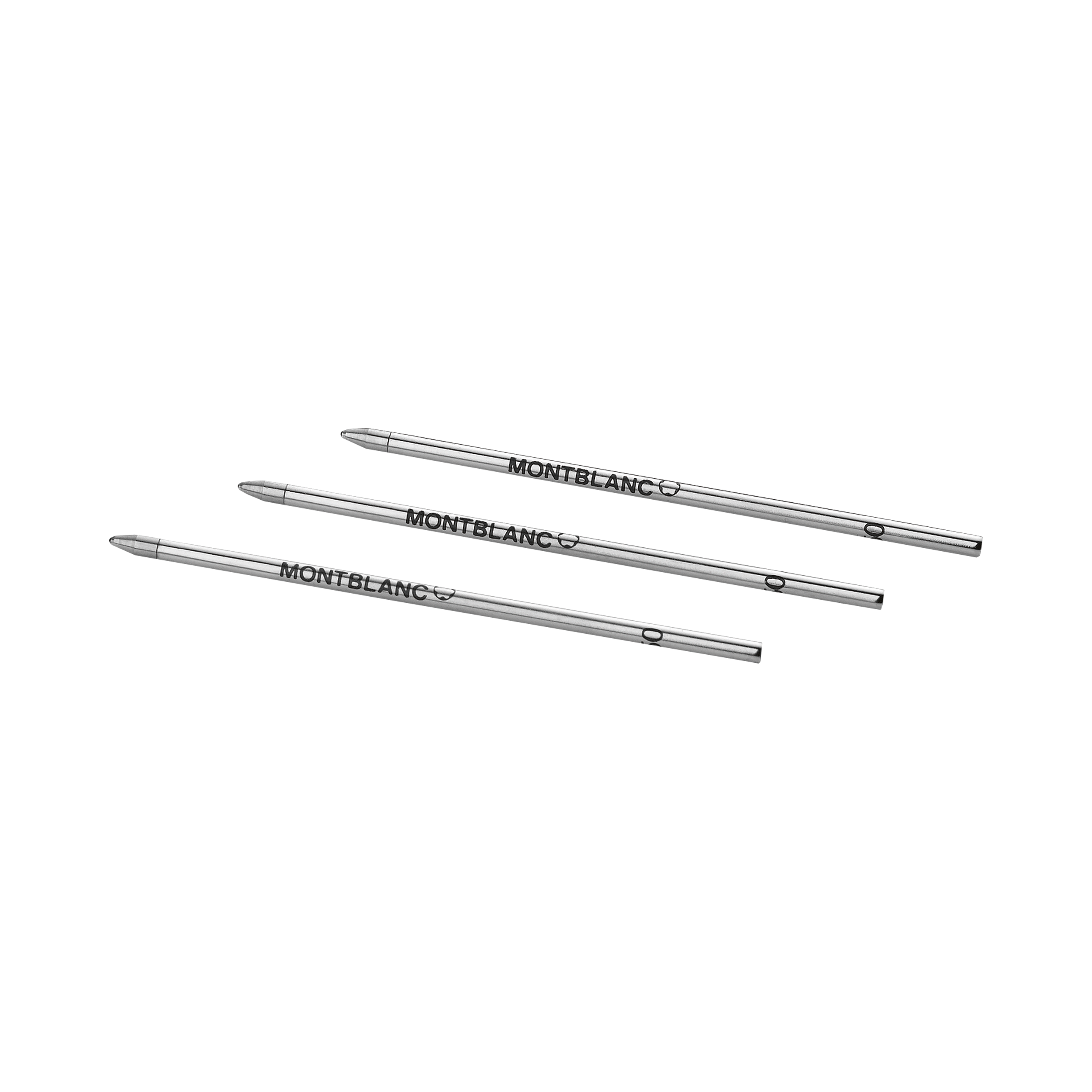 3 Ballpoint Small Refills, Mystery Black - Medium, image 2
