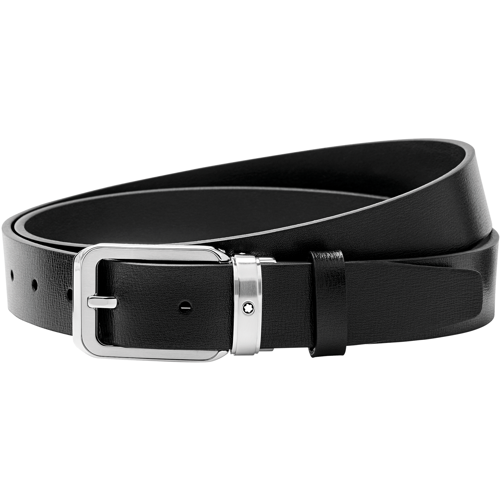 Black cut-to-size business belt, image 2