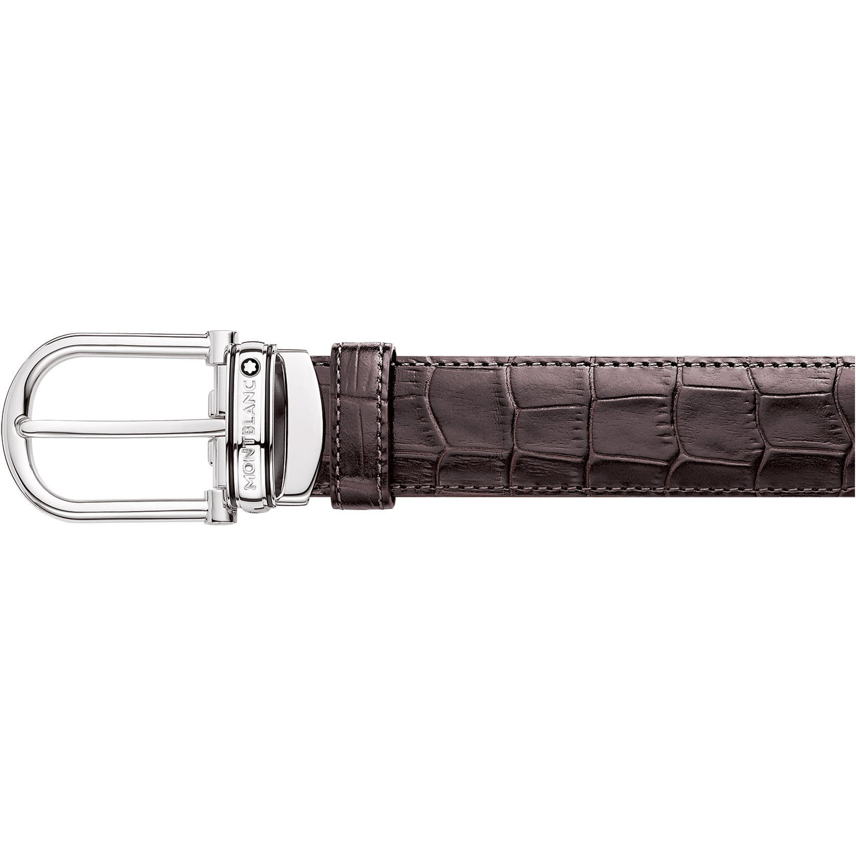 Black/brown reversible cut-to-size casual belt, image 1