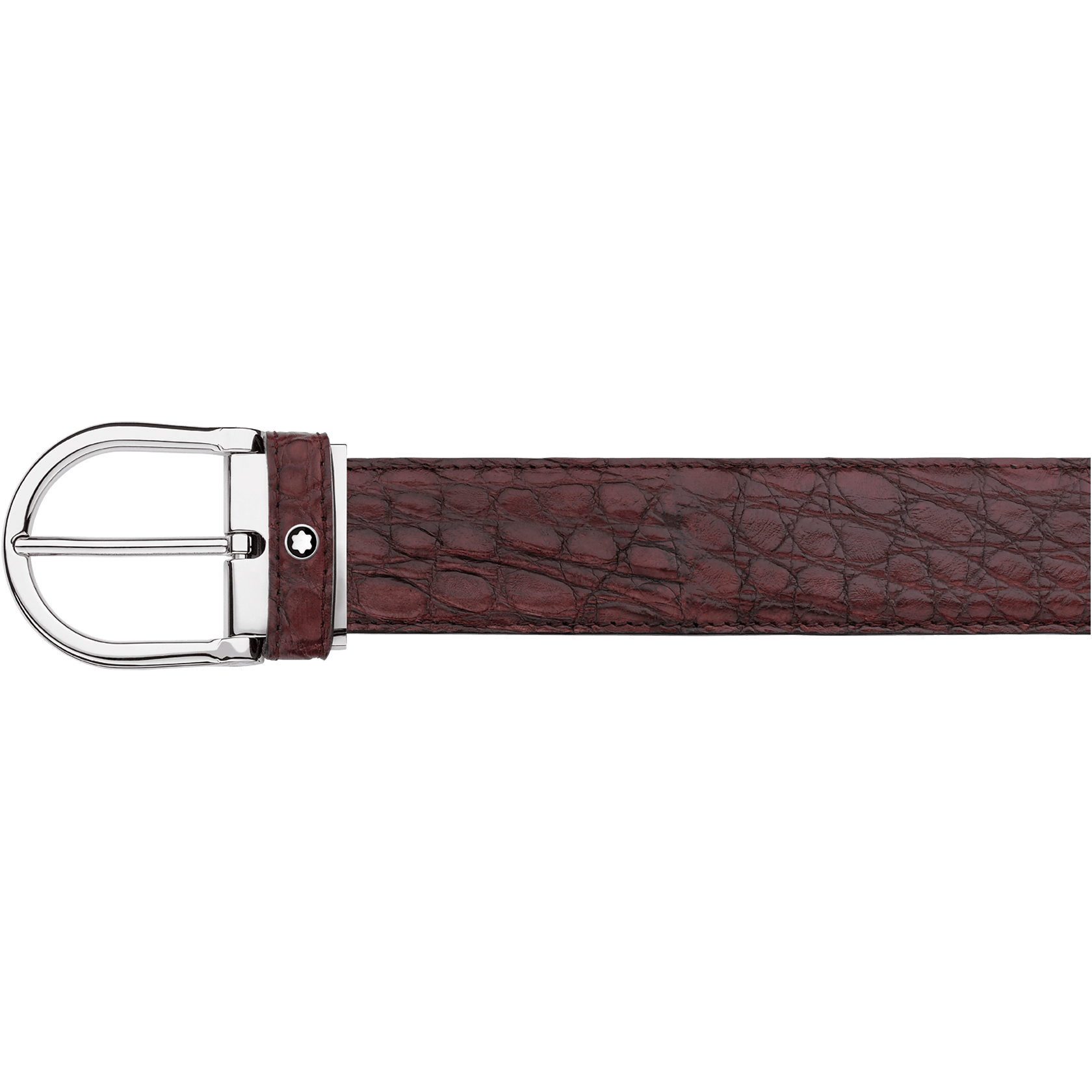 Round Shiny Palladium-Coated Pin Buckle, image 1