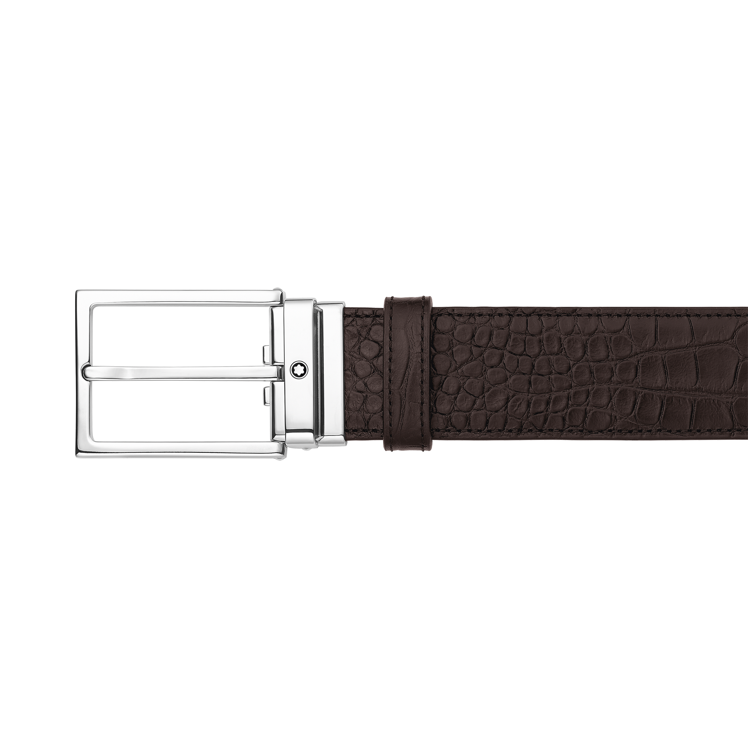 Brown 35 mm leather belt, image 2