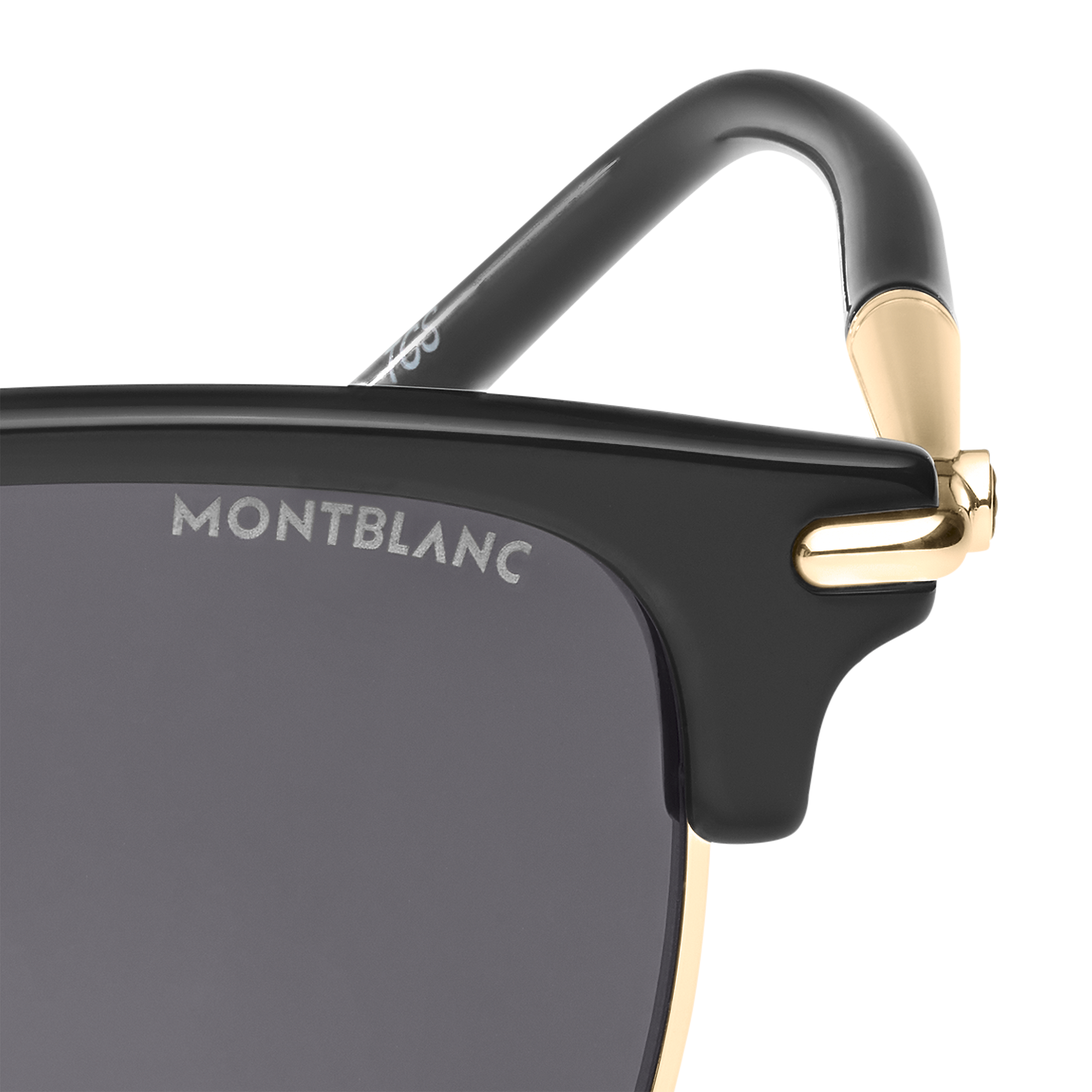 Rectangular Sunglasses with Black Colored Injected Frame (S), image 2