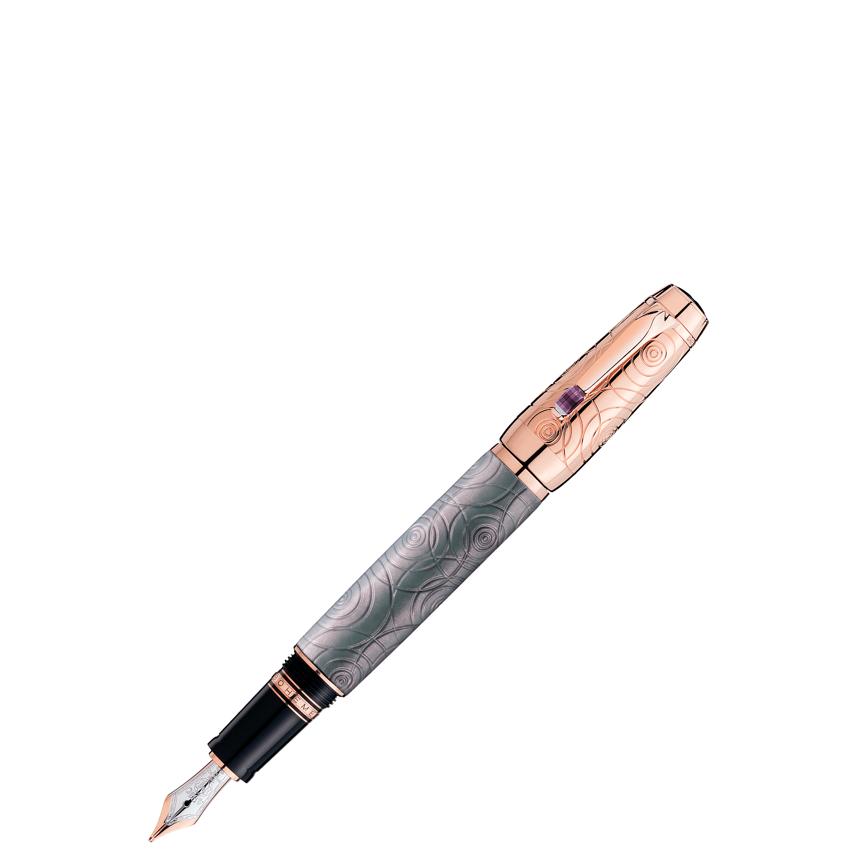 Bohème Pirouette Lilas Fountain Pen, image 1