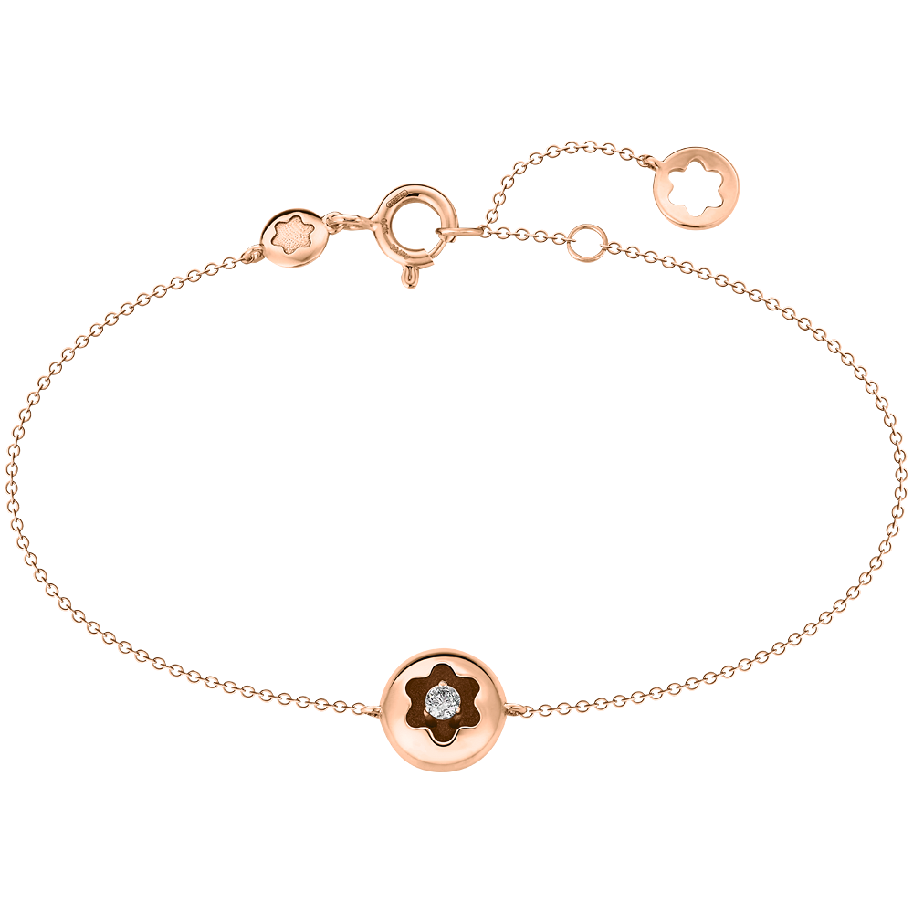 Montblanc 4810 bracelet in pink gold and diamond, image 1