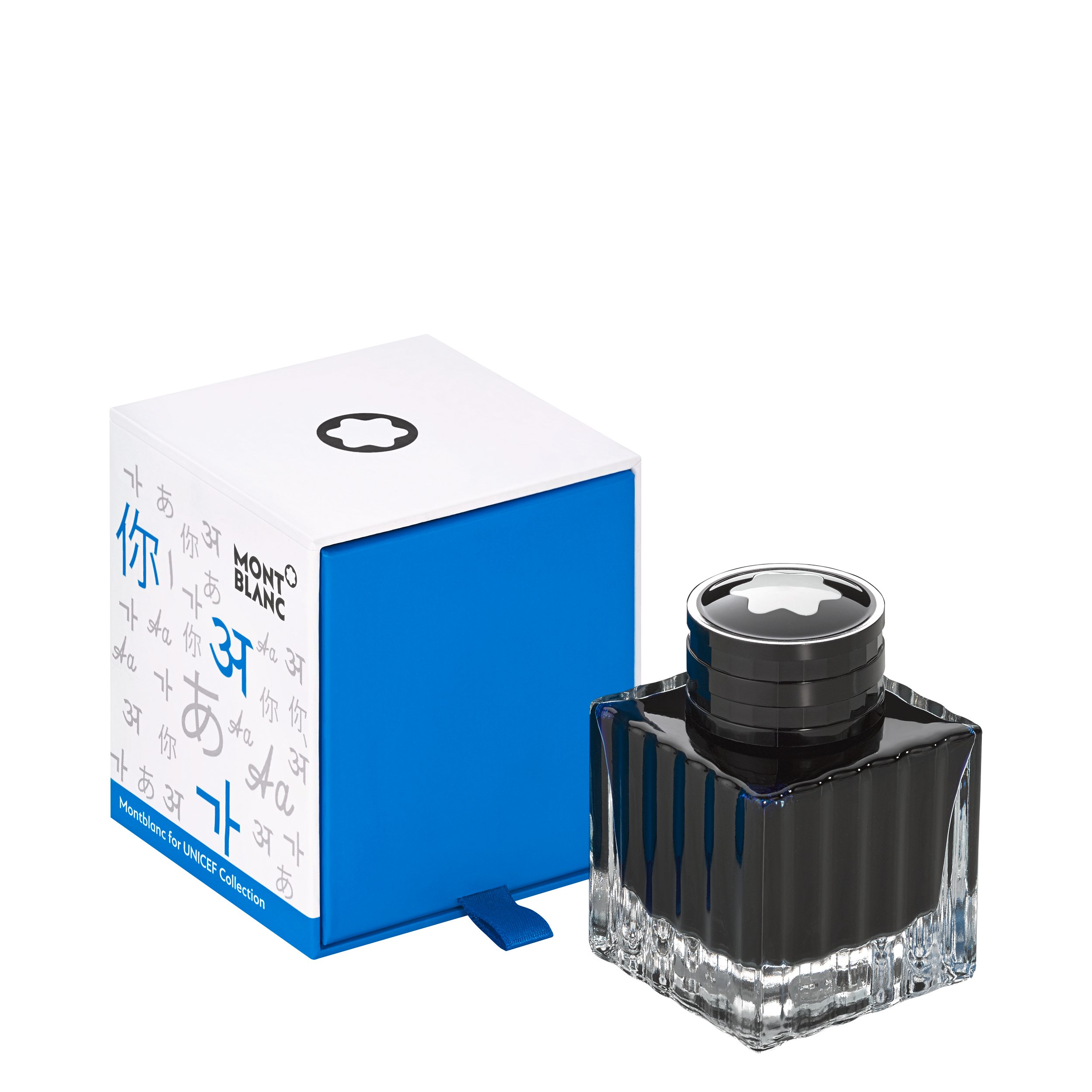 Ink Bottle 50 ml, UNICEF, Turquoise, image 1
