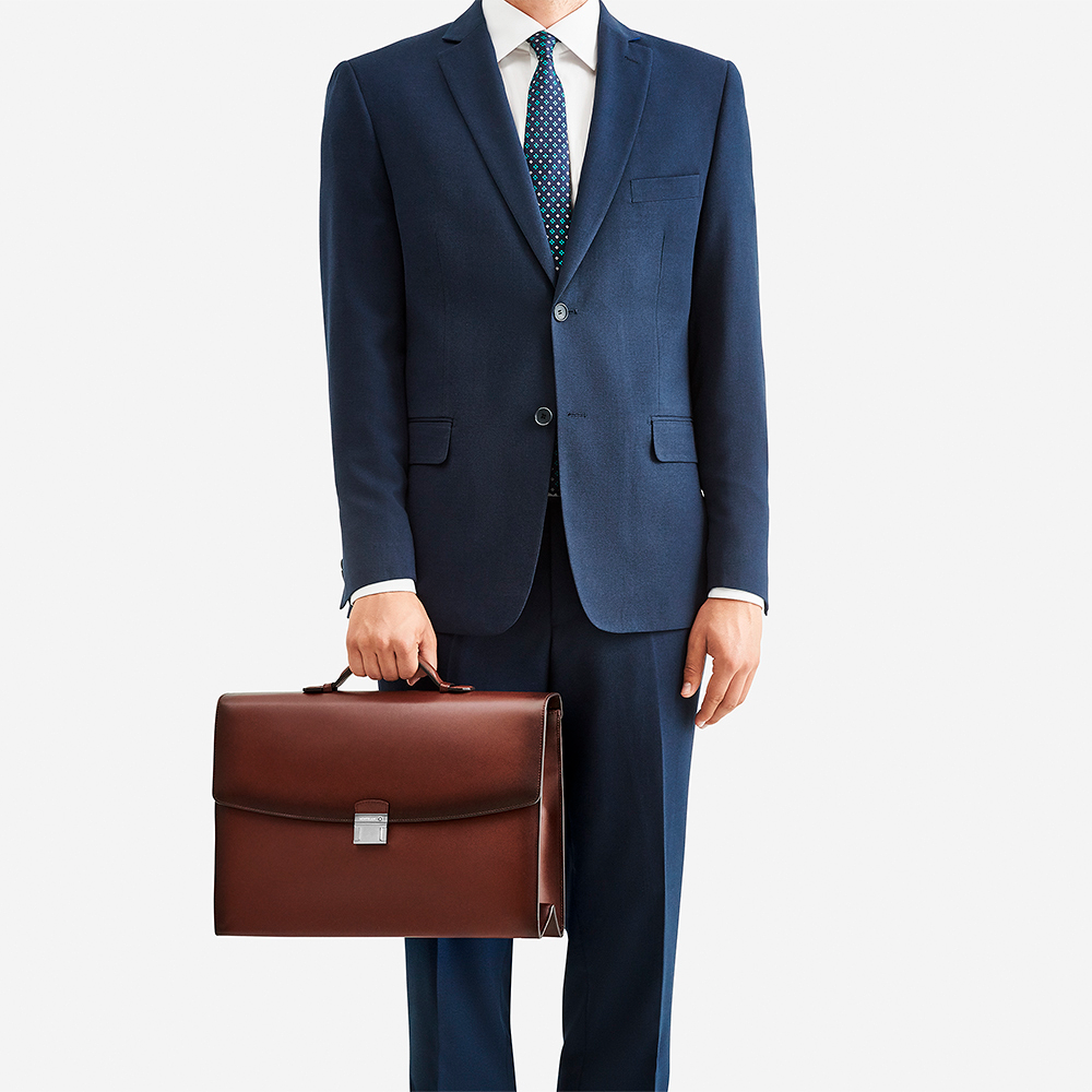 Meisterstück Selection Sfumato Single Gusset Briefcase, image 4