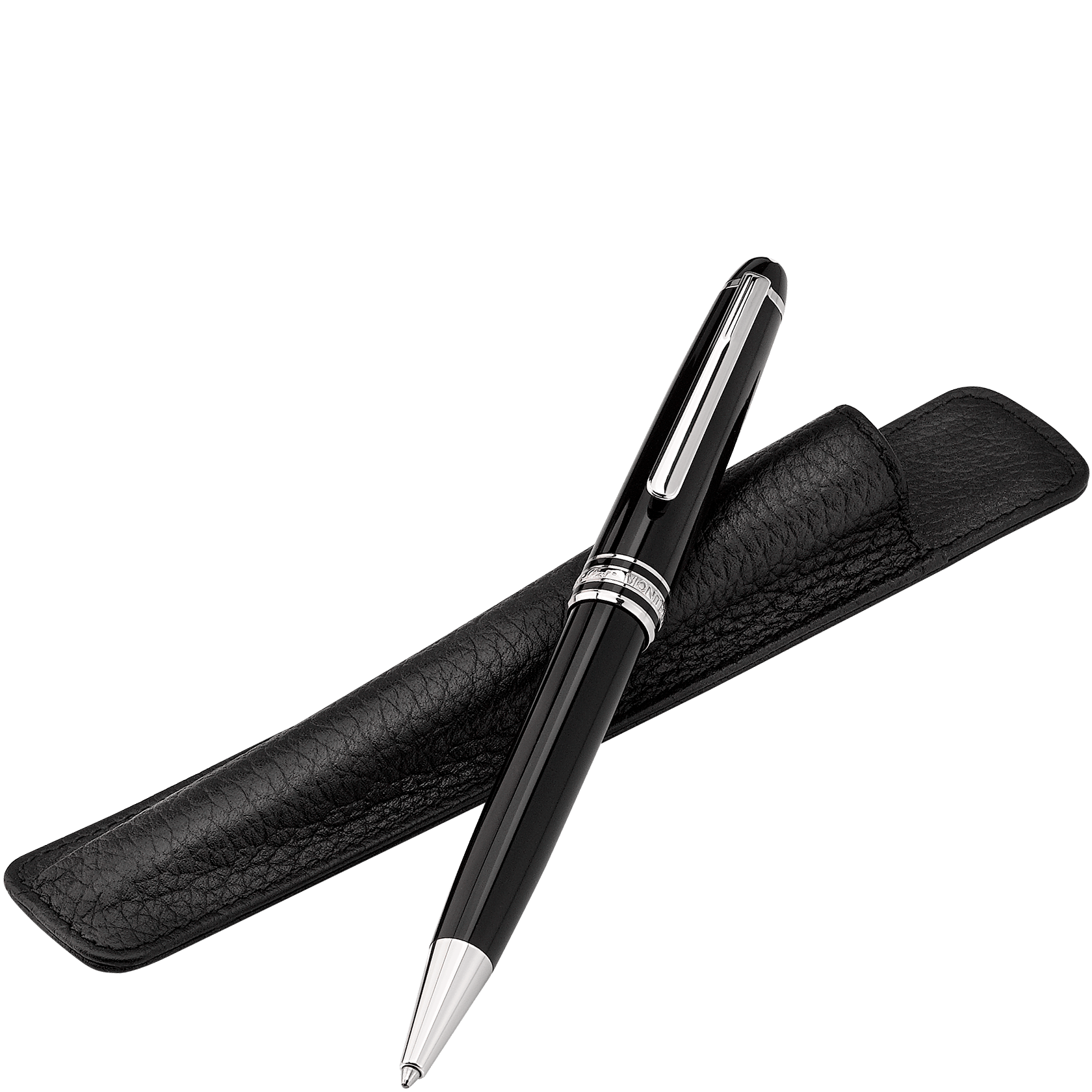 Set with Meisterstück Platinum Line Classique Ballpoint Pen and exclusive pen pouch, image 1