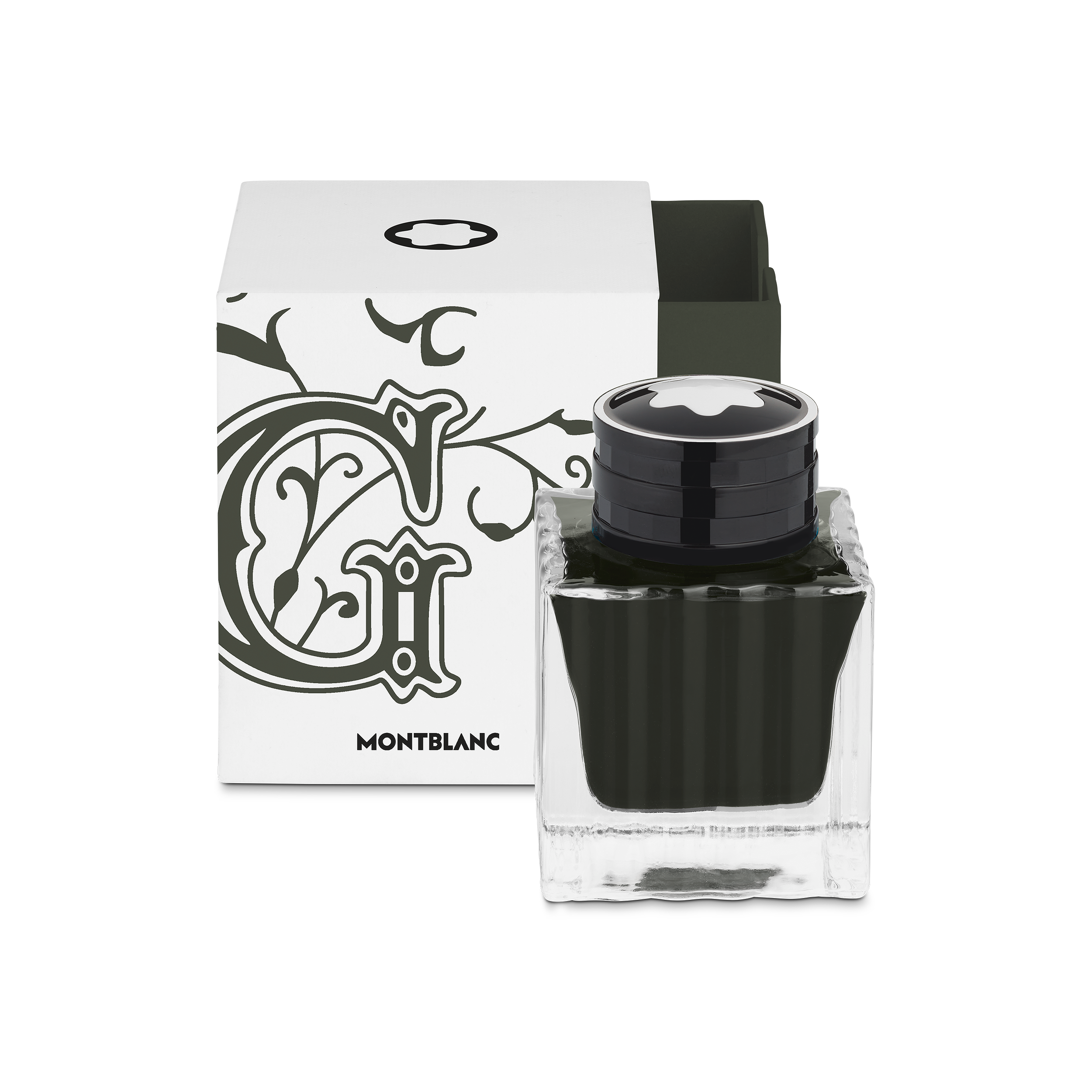 Ink Bottle, Writers Edition Homage to Brothers Grimm, Green - 50ml, image 2