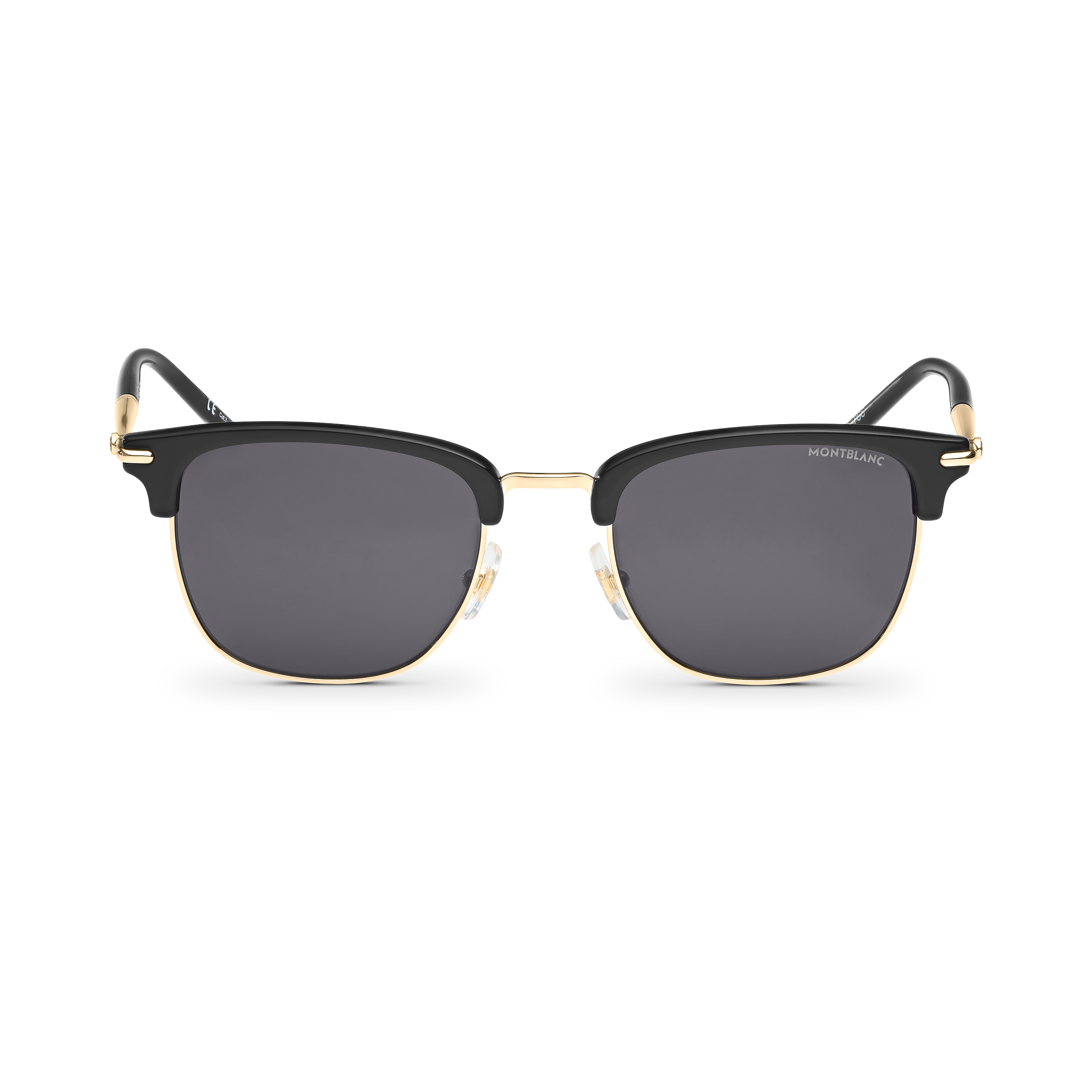 Rectangular Sunglasses with Black Colored Injected Frame (M) - AED エルメス大判ショール