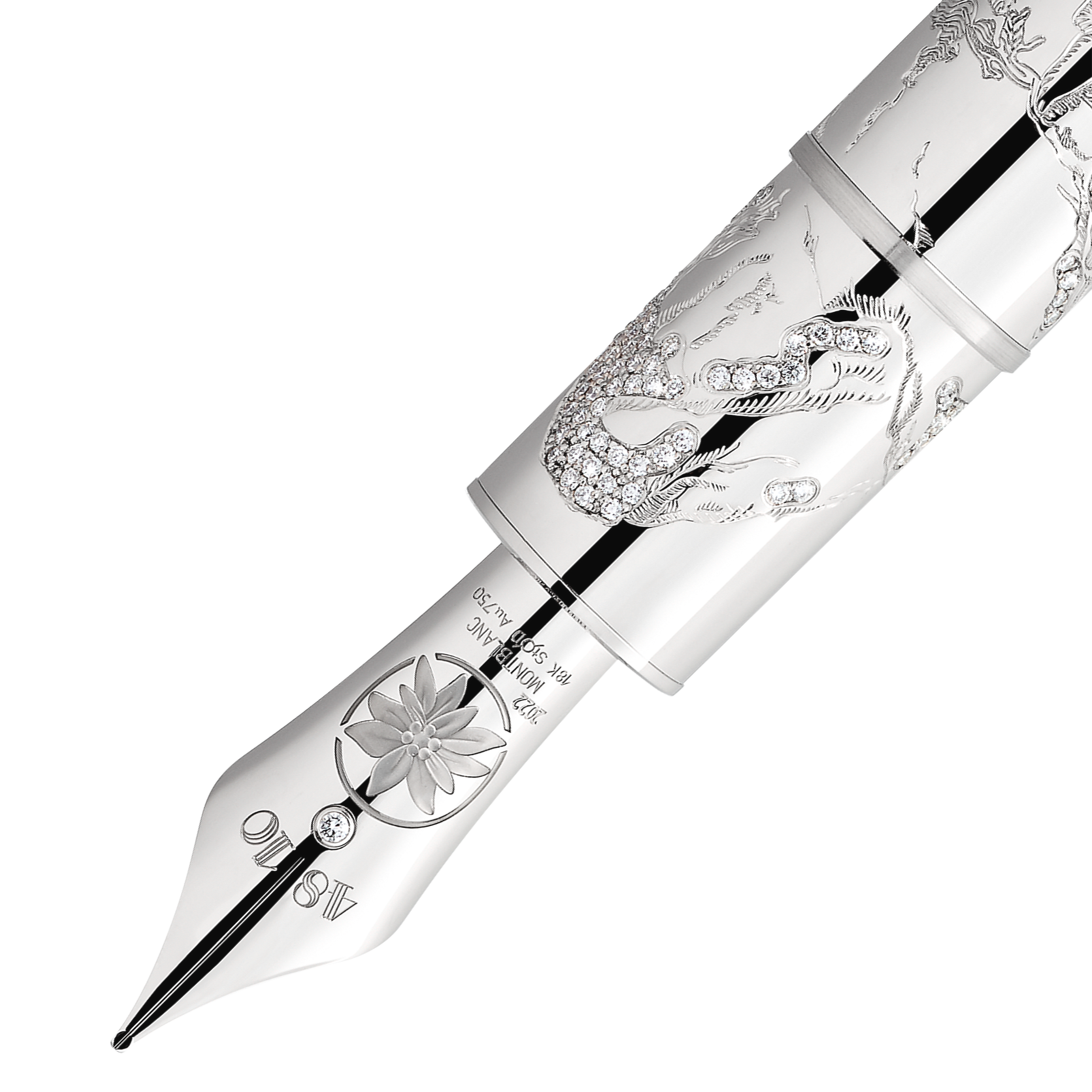 High Artistry The First Ascent of the Mont Blanc Limited Edition 1 Fountain Pen, image 2