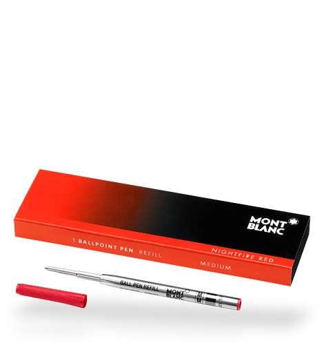 1 Ballpoint Pen Refill (M) Nightfire Red, image 3