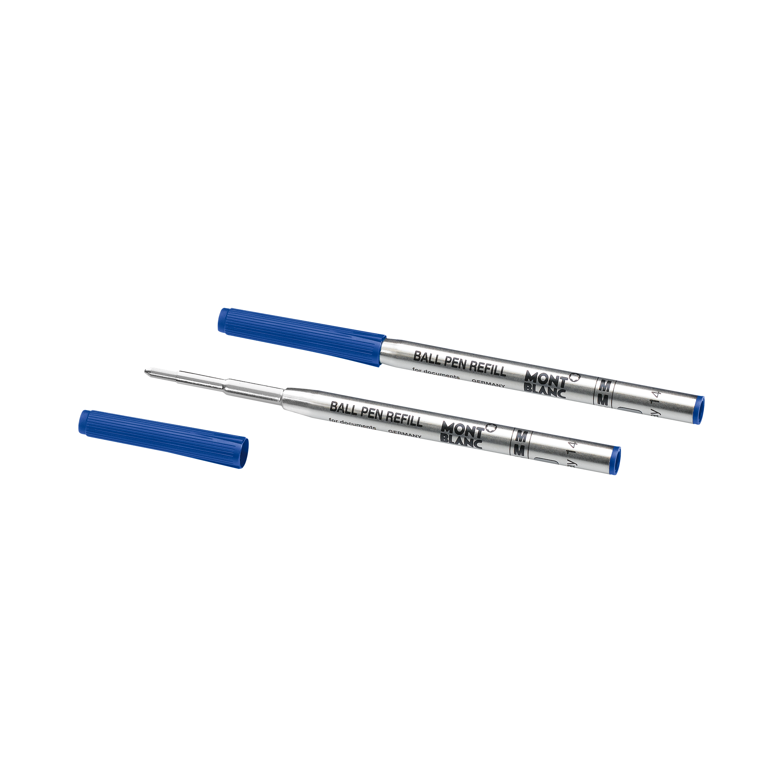 2 Ballpoint Refills, Royal Blue - Medium, image 2