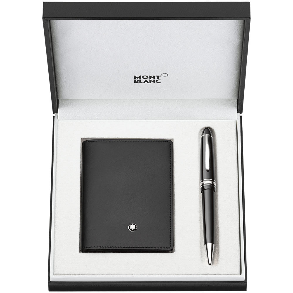 Set with Meisterstück Midsize Ballpoint Pen and Meisterstück Business Card Holder, image 2