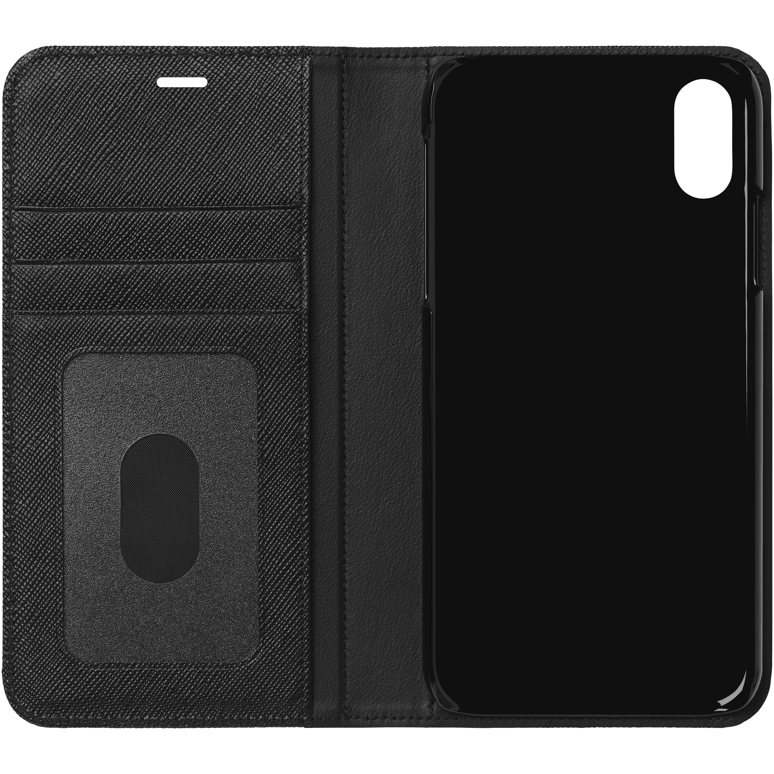 Montblanc Sartorial Flip Side Cover with 2cc and view pocket for Apple iPhone XS, image 3