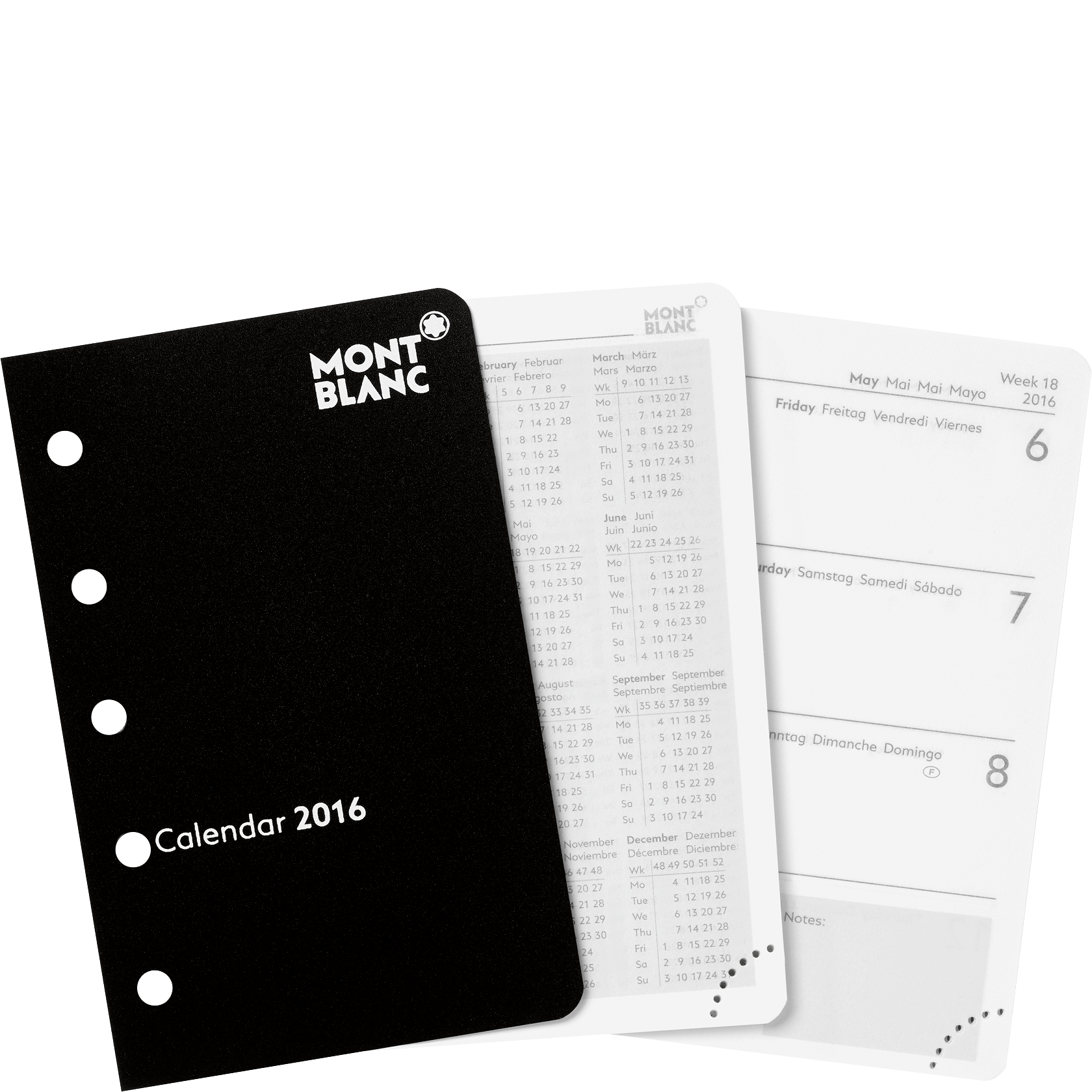 Calendar 2016 Pocket ringbound, image 1